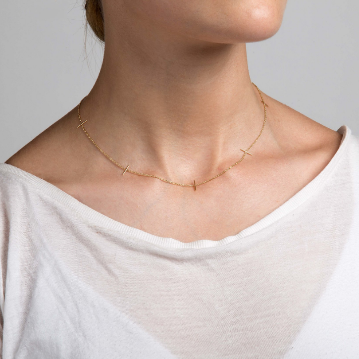 Multi Line Necklace