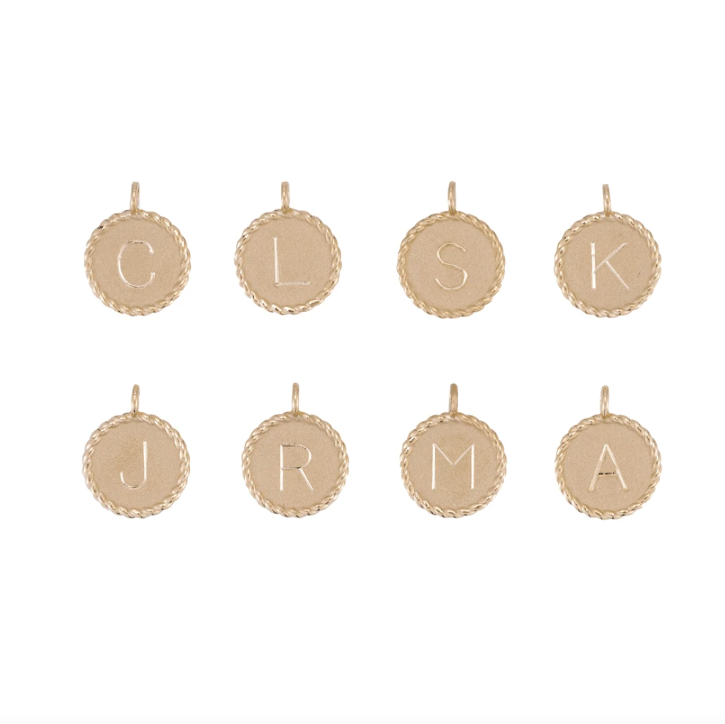 Mini Imperial Disc Pendant Necklace