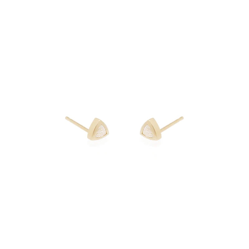 Trillion Diamond Studs