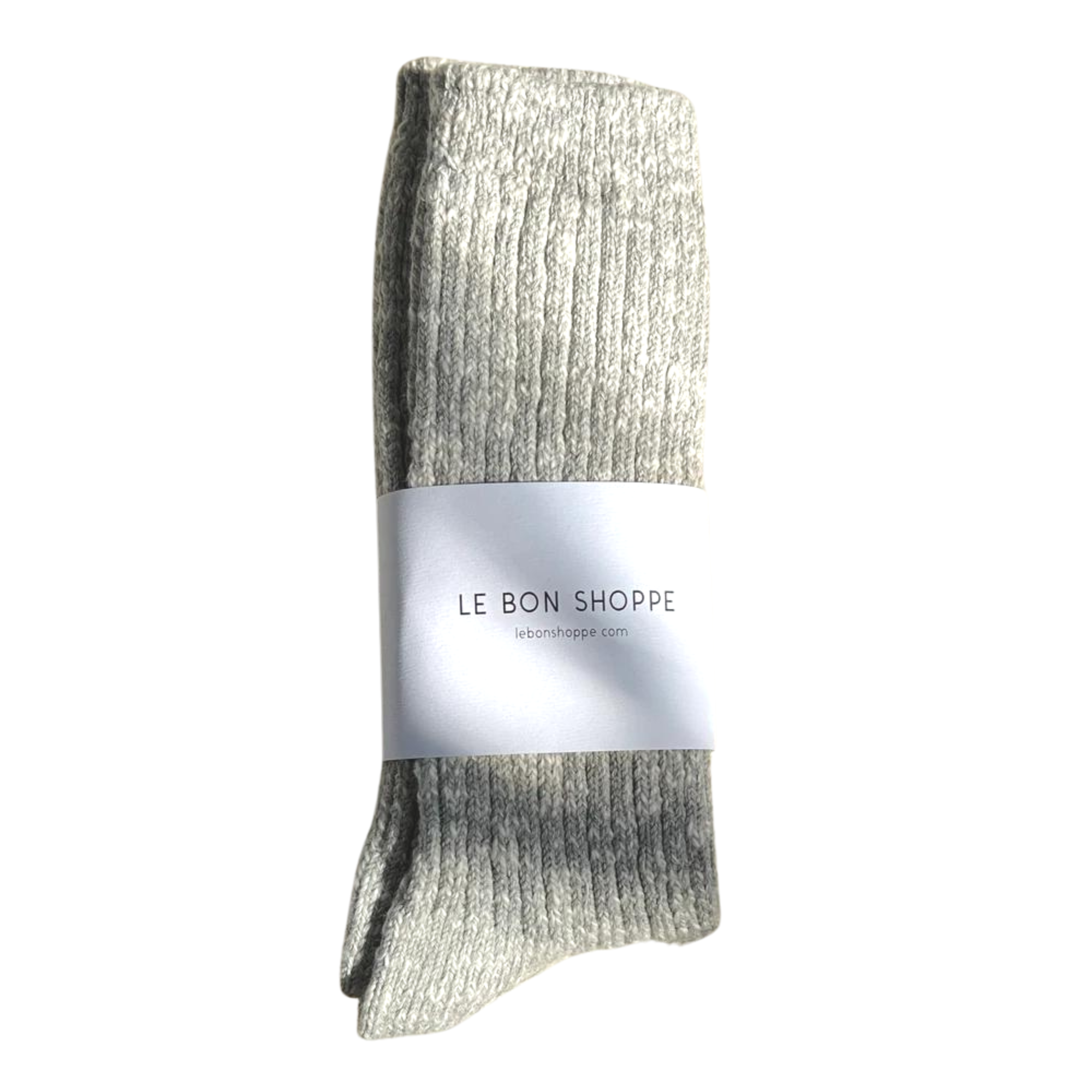 Le Bon Shoppe Cottage Socks - Heather Grey