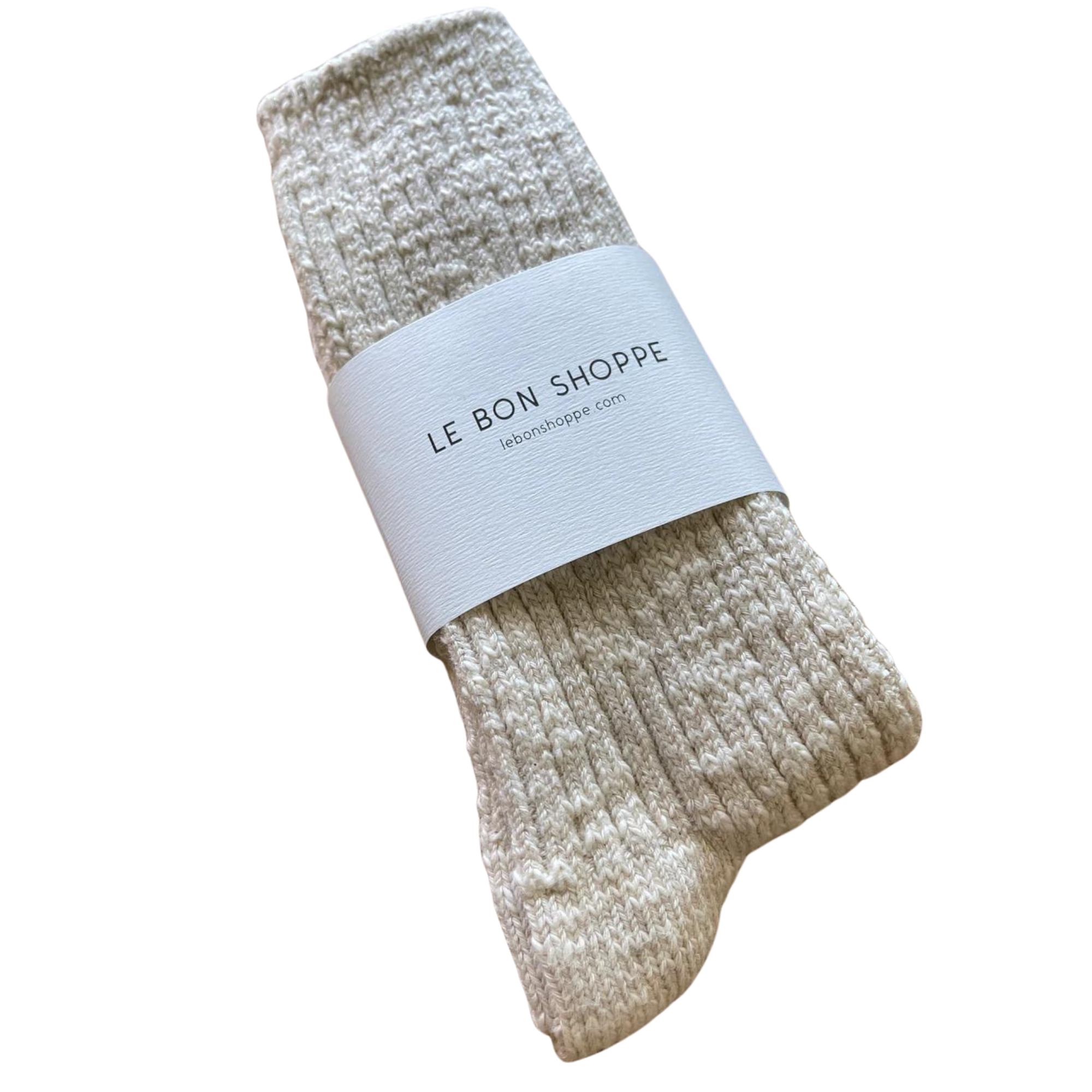Le Bon Shoppe Cottage Socks - Oatmeal