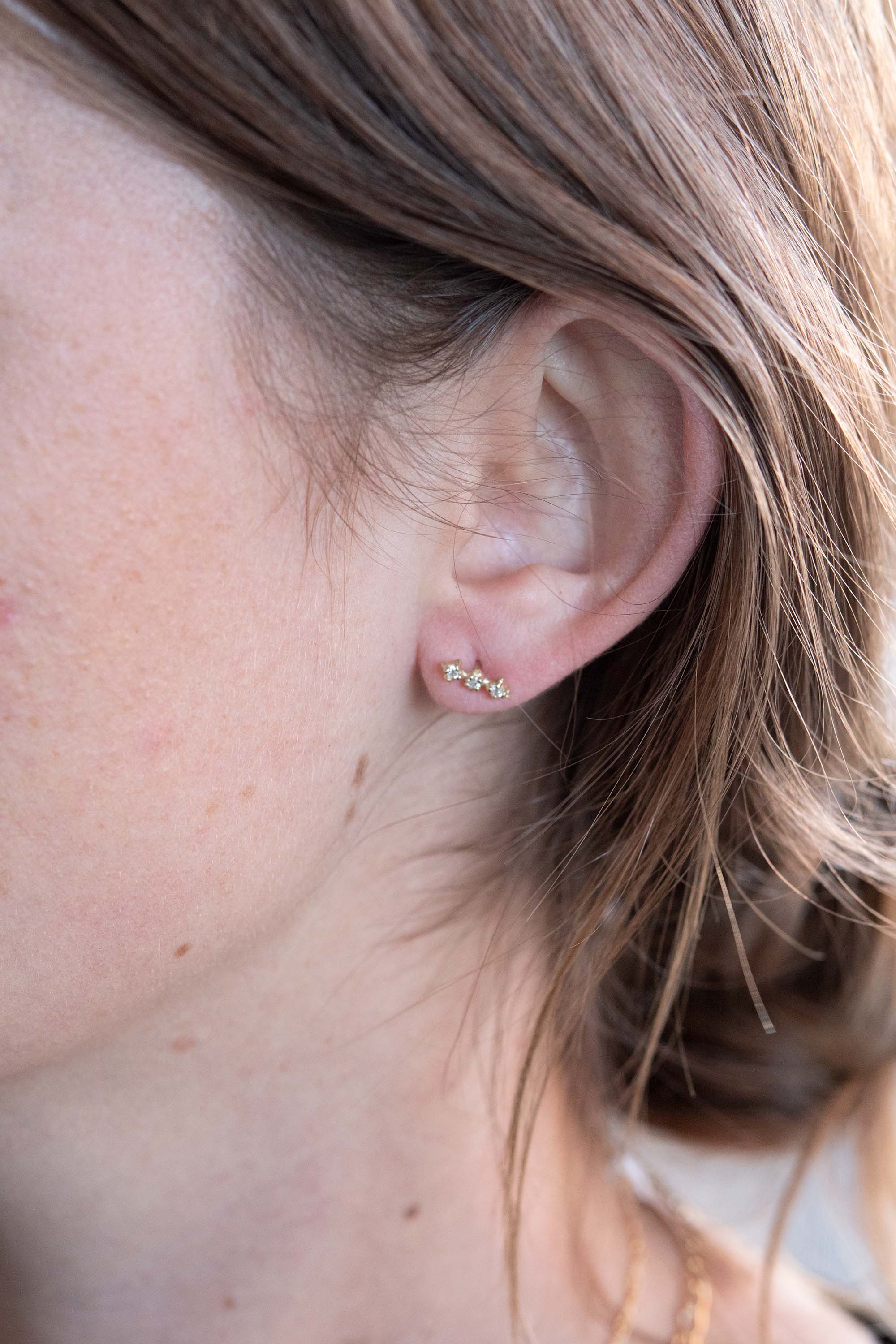 Venus Studs - Diamond