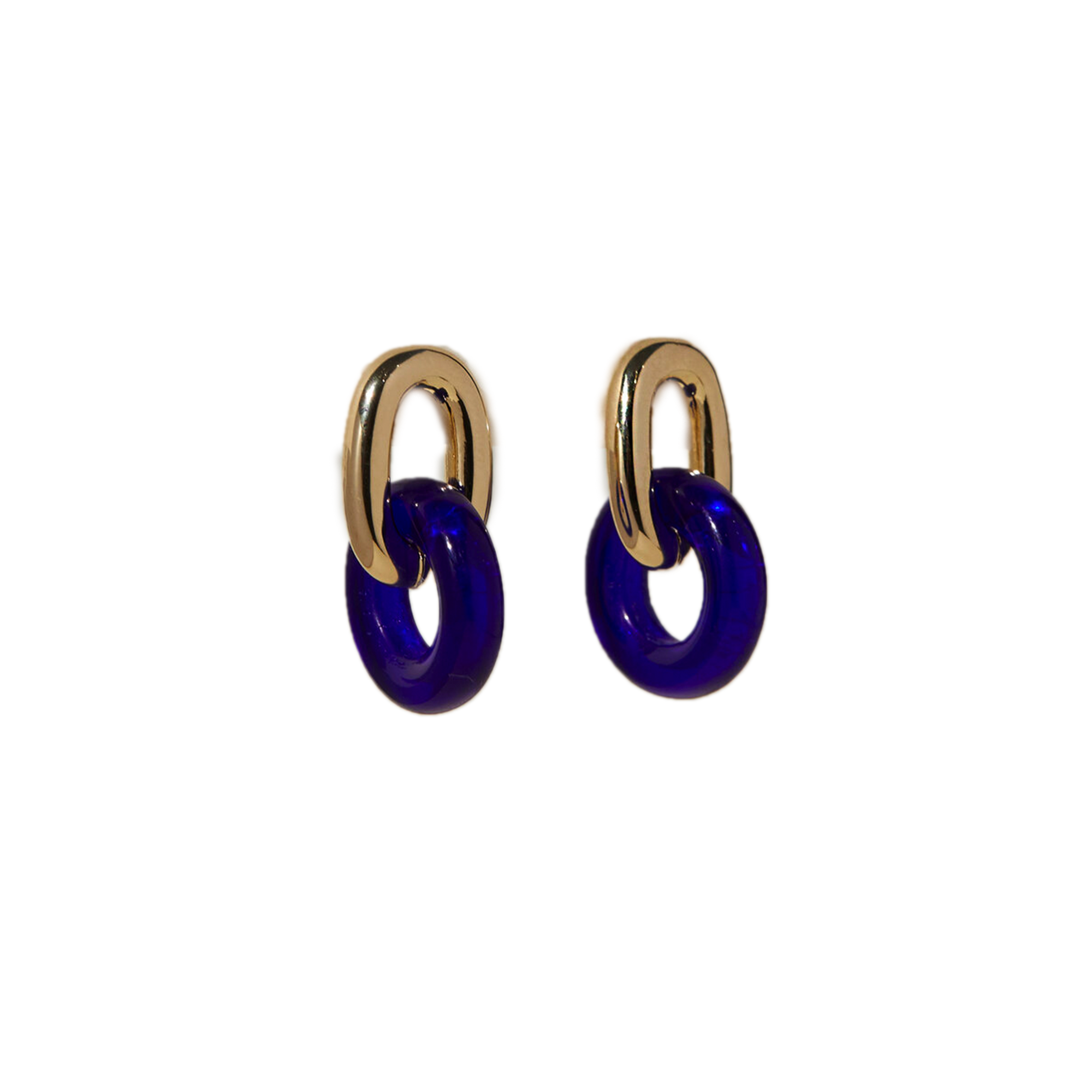 Anna Earrings - Cobalt