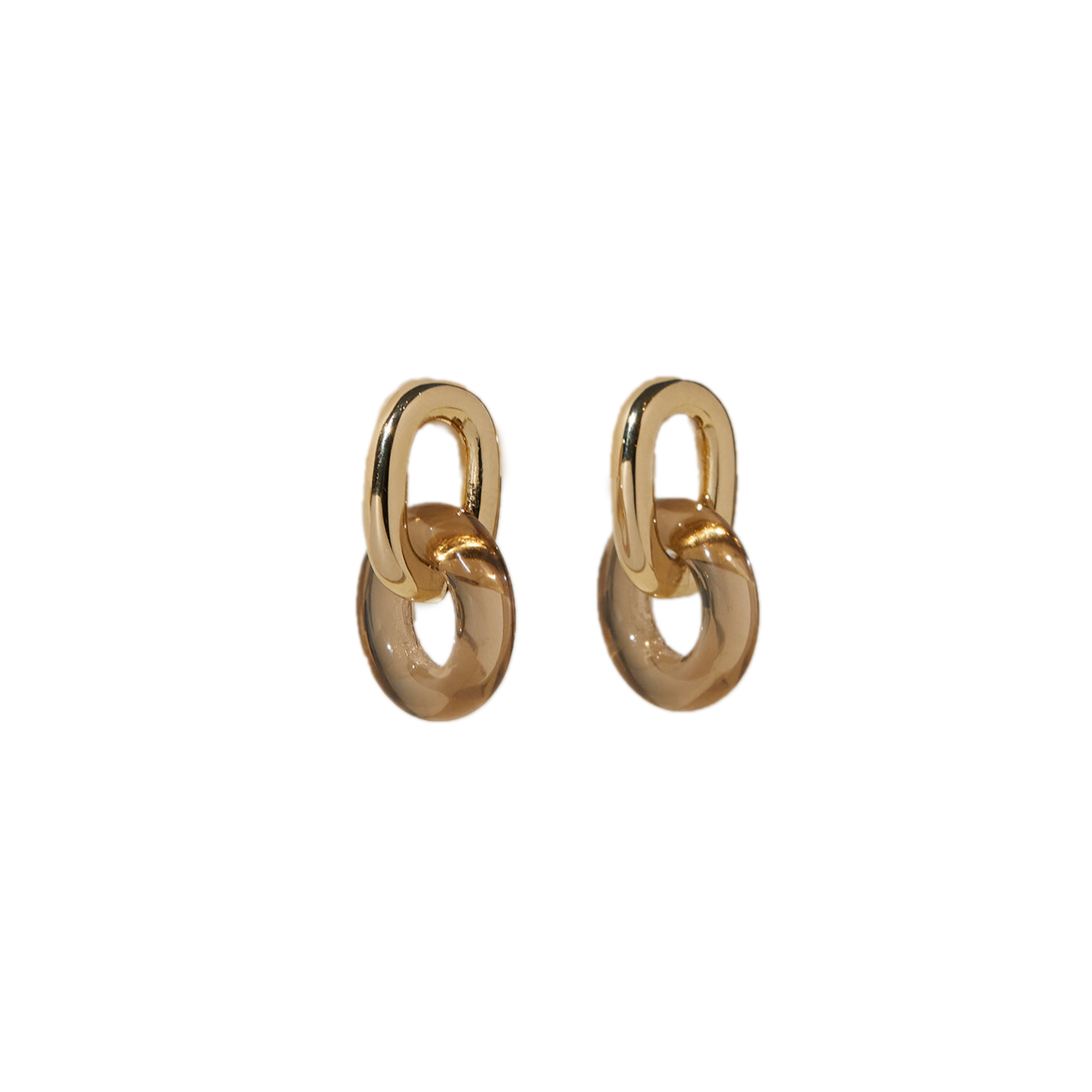 Anna Earrings - Tan