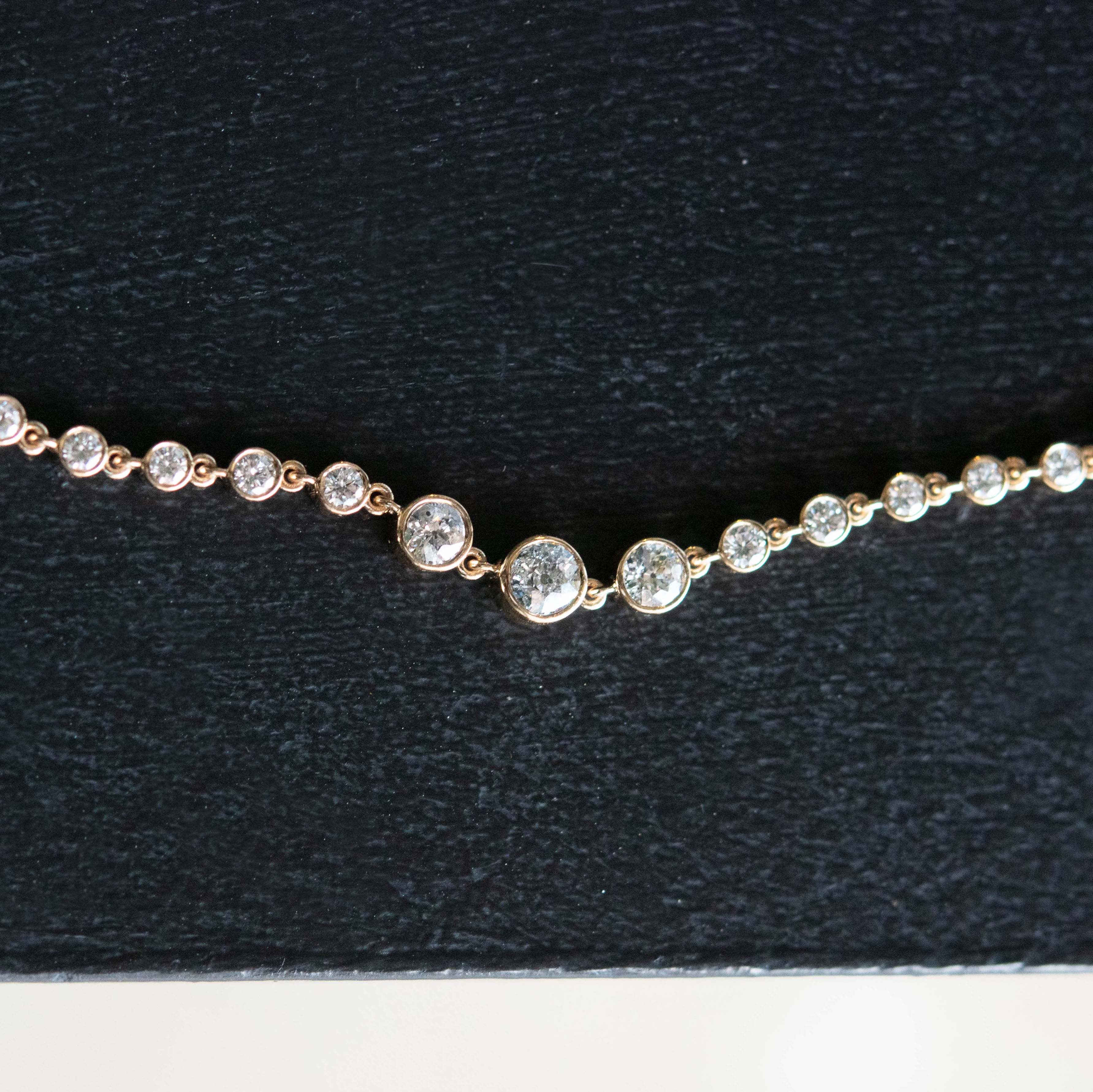 Before & After: Tennis Bracelet For Jessica