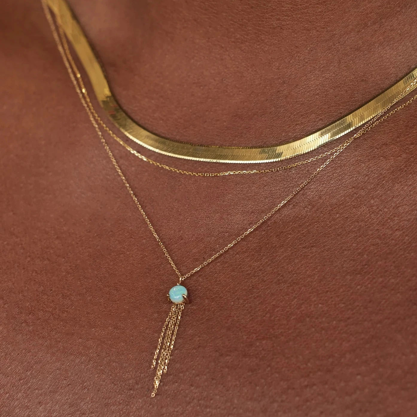 Opal Haze Necklace