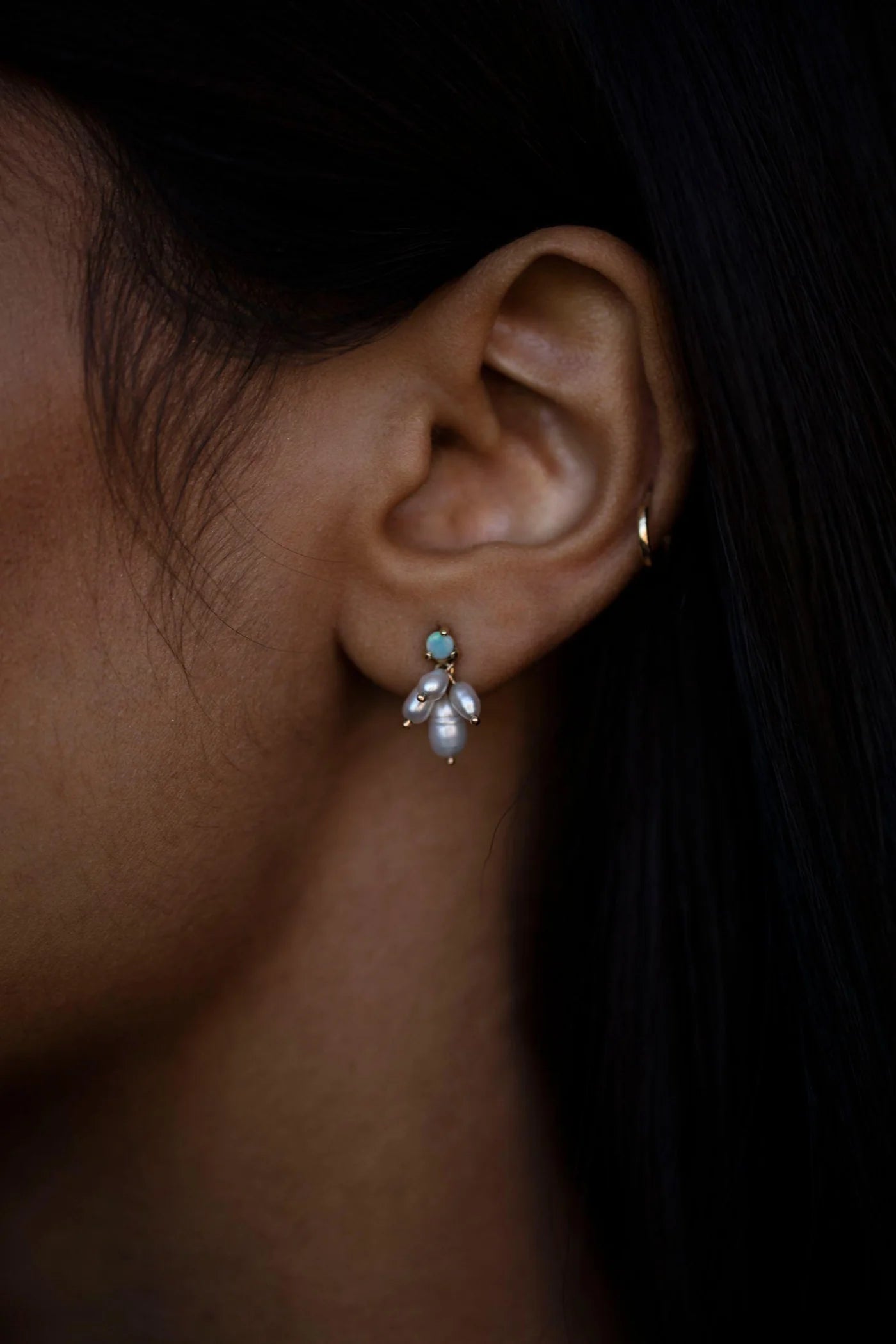 Opal + Pearl Cloudburst Earrings
