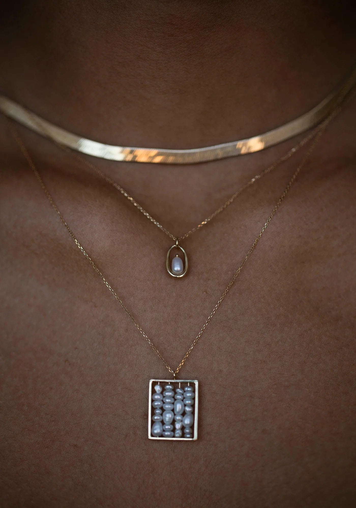 Small Weaving Necklace