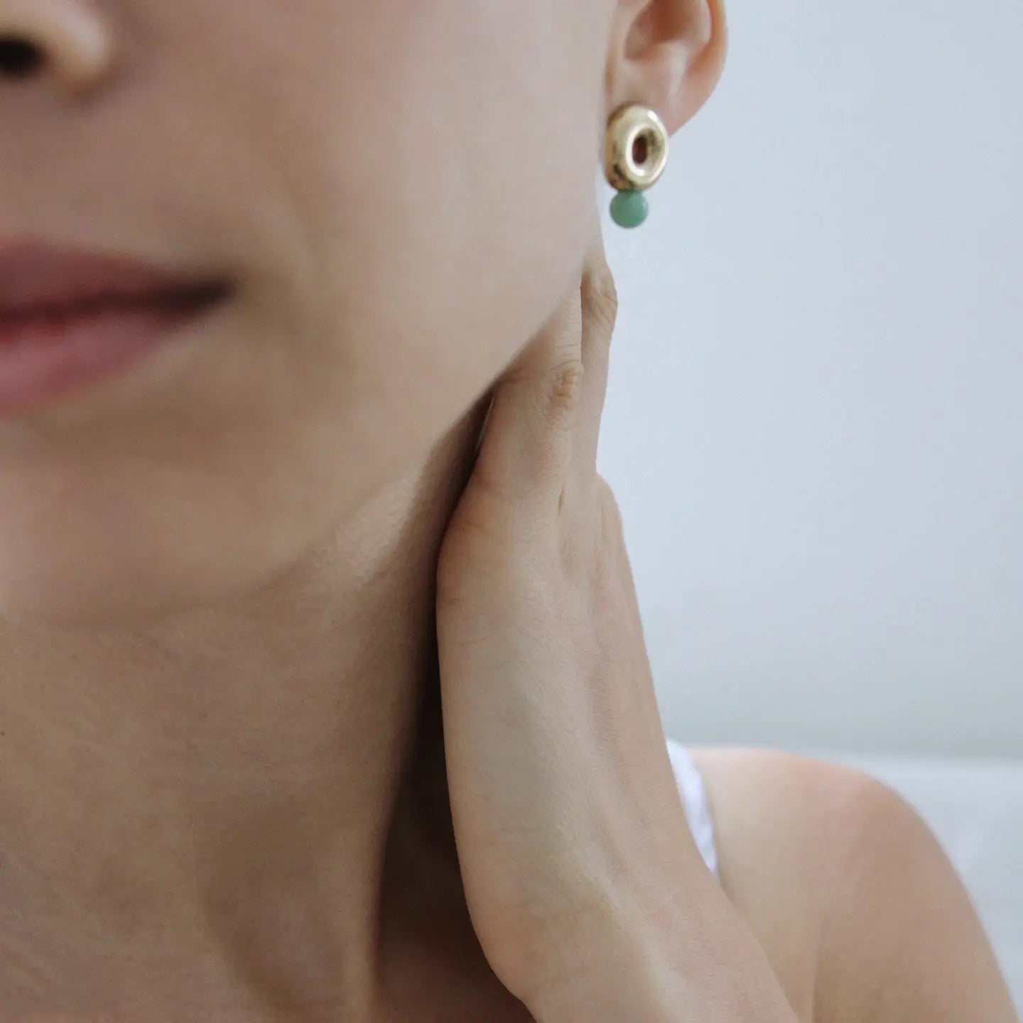 Aventurine Anni Earrings