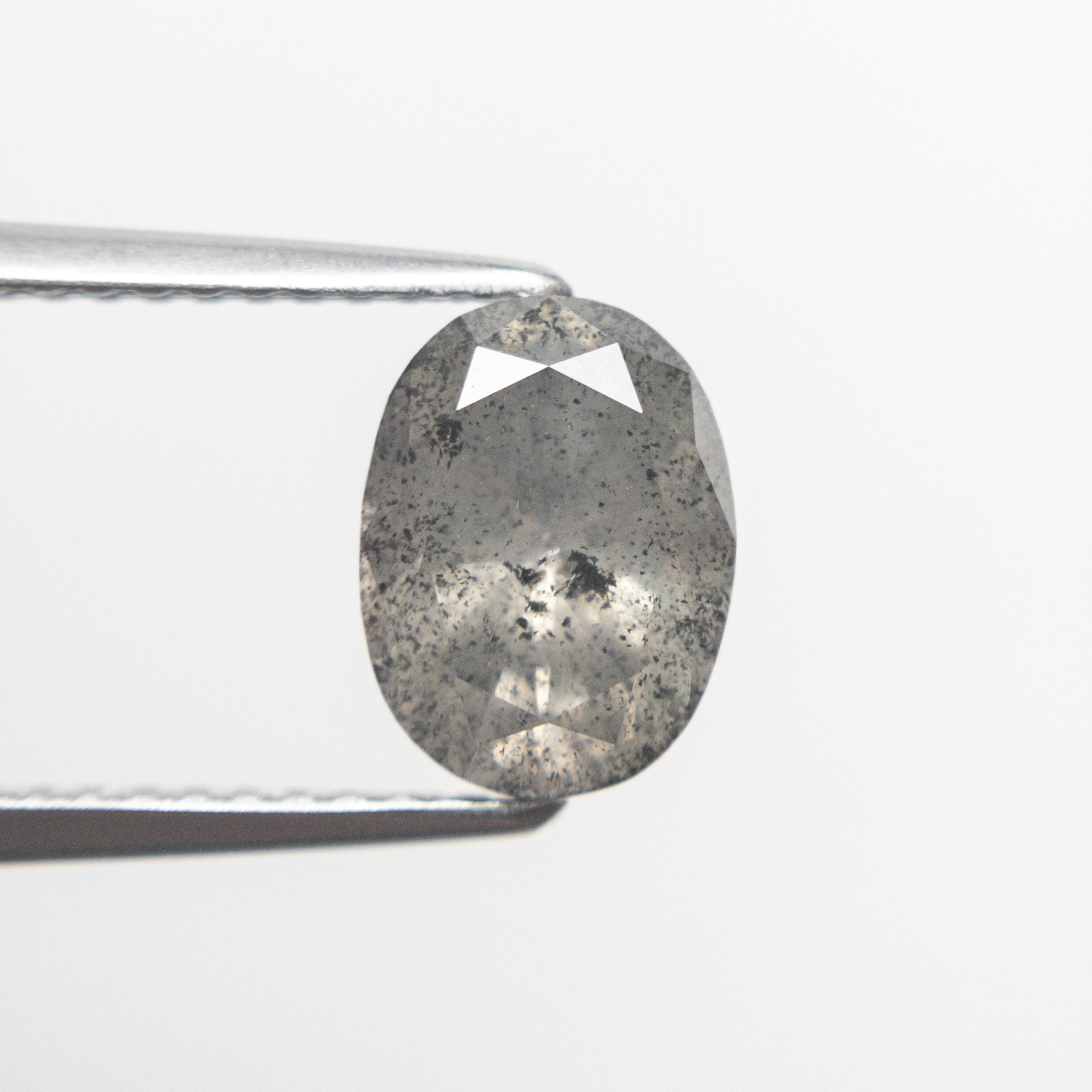 1.82ct Oval Brilliant Salt & Pepper Diamond