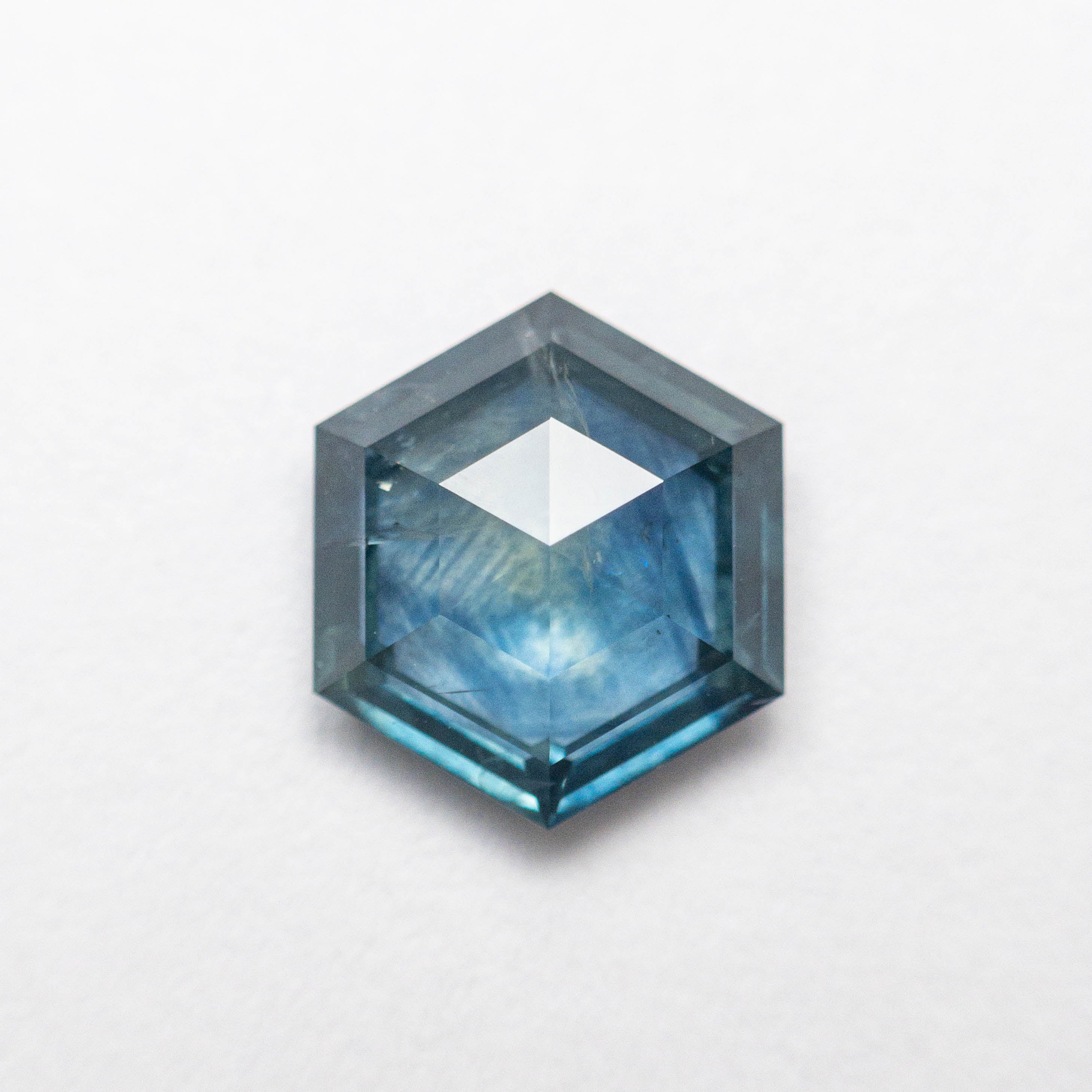 1.45ct Hexagon Rosecut Sapphire