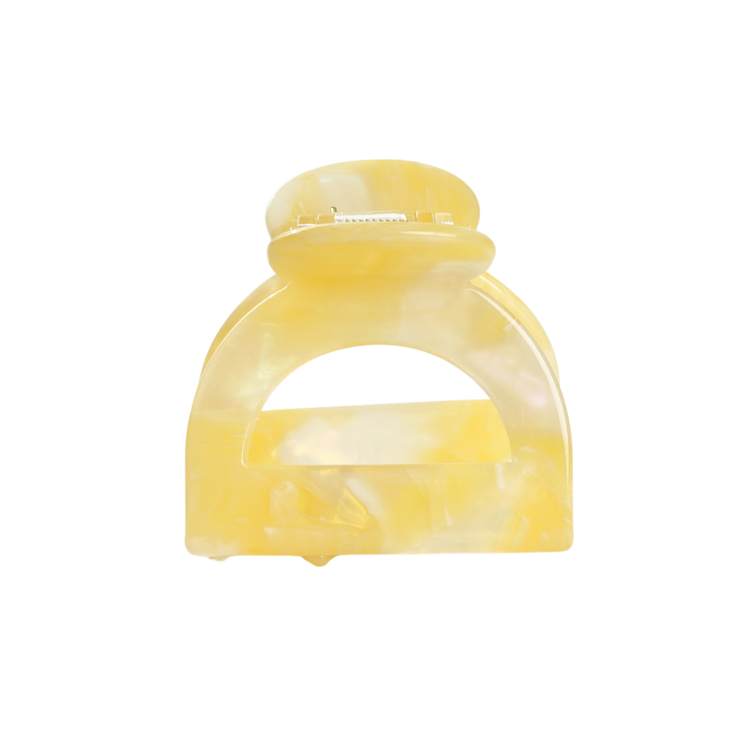 Bea Medium Claw Clip - Limoncello