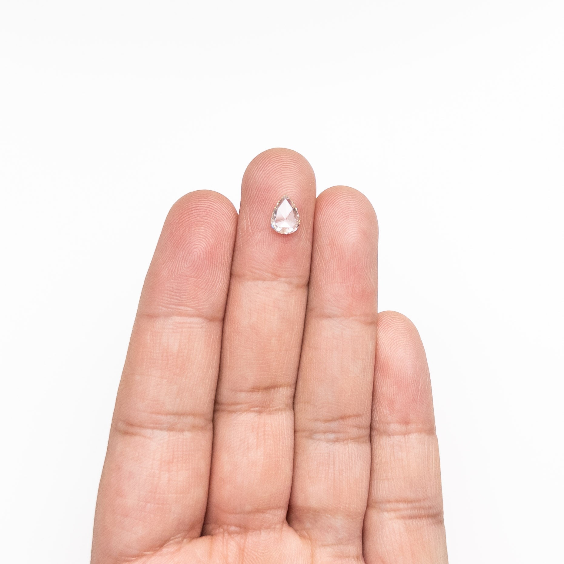 0.68ct 7.66x5.56x1.74mm SI1 L Pear Rosecut 20027-20