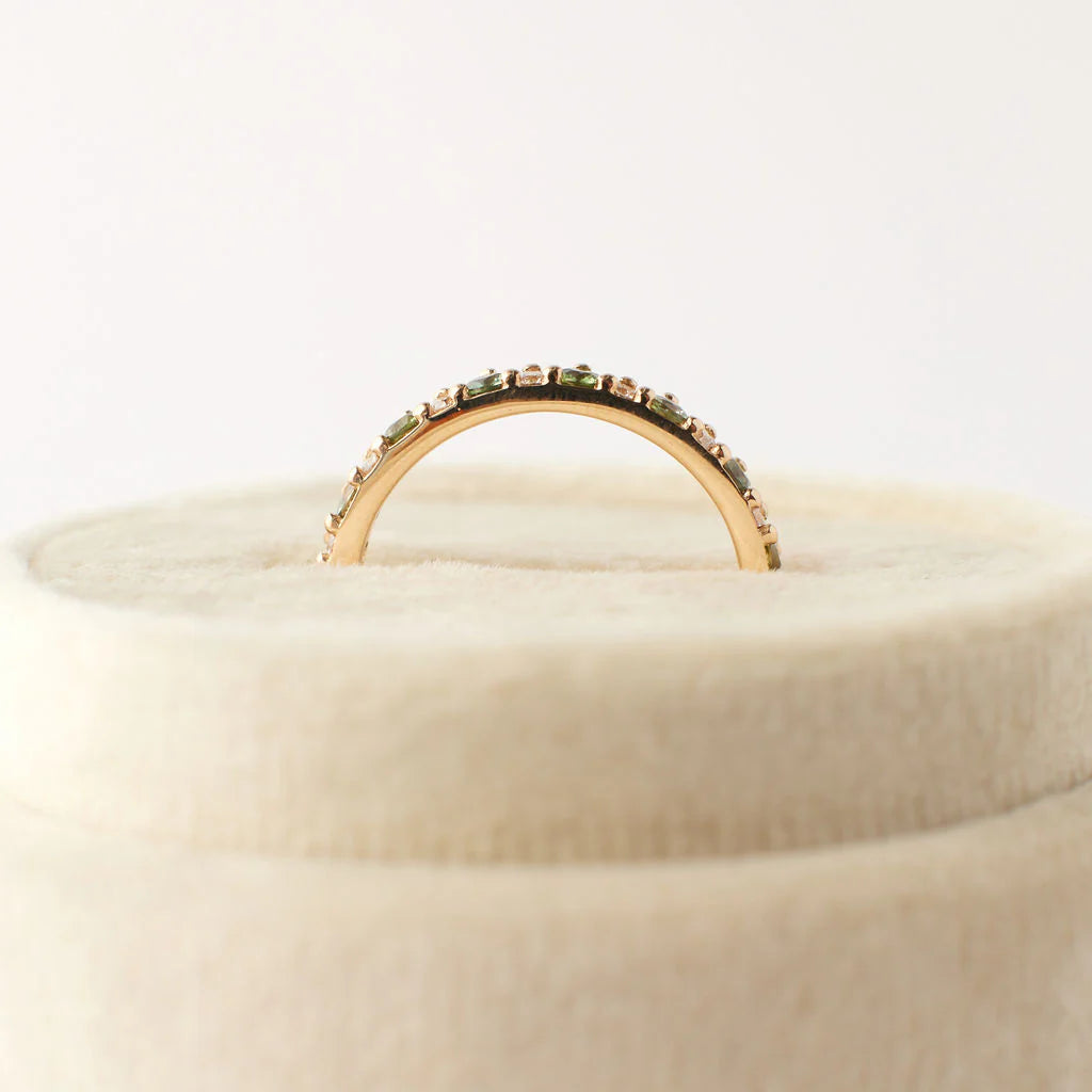 Roma Ring - Green Sapphire — Commitment, Curated