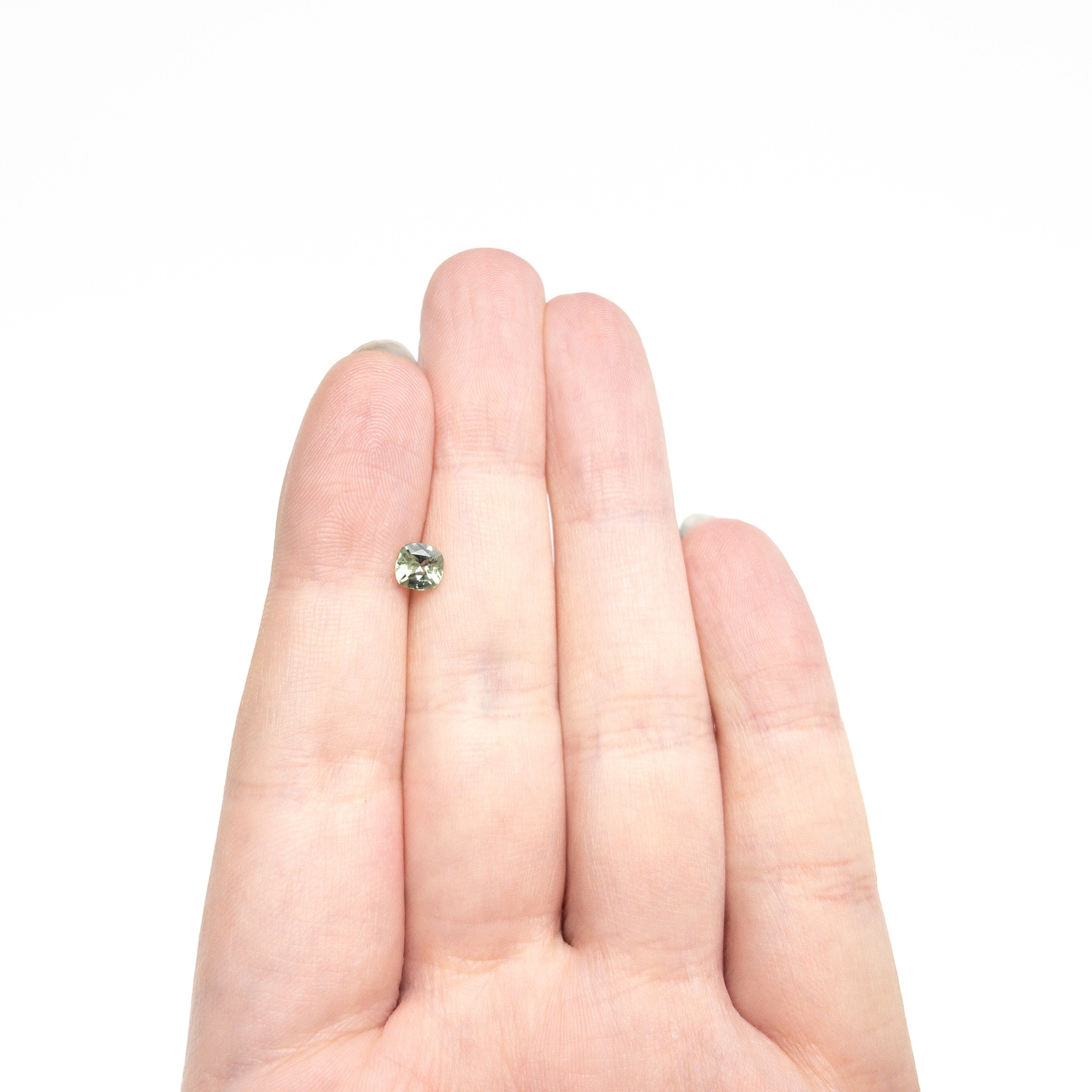 0.70ct 5.02x4.98x3.14mm CUshion Brilliant Sapphire 23466-09