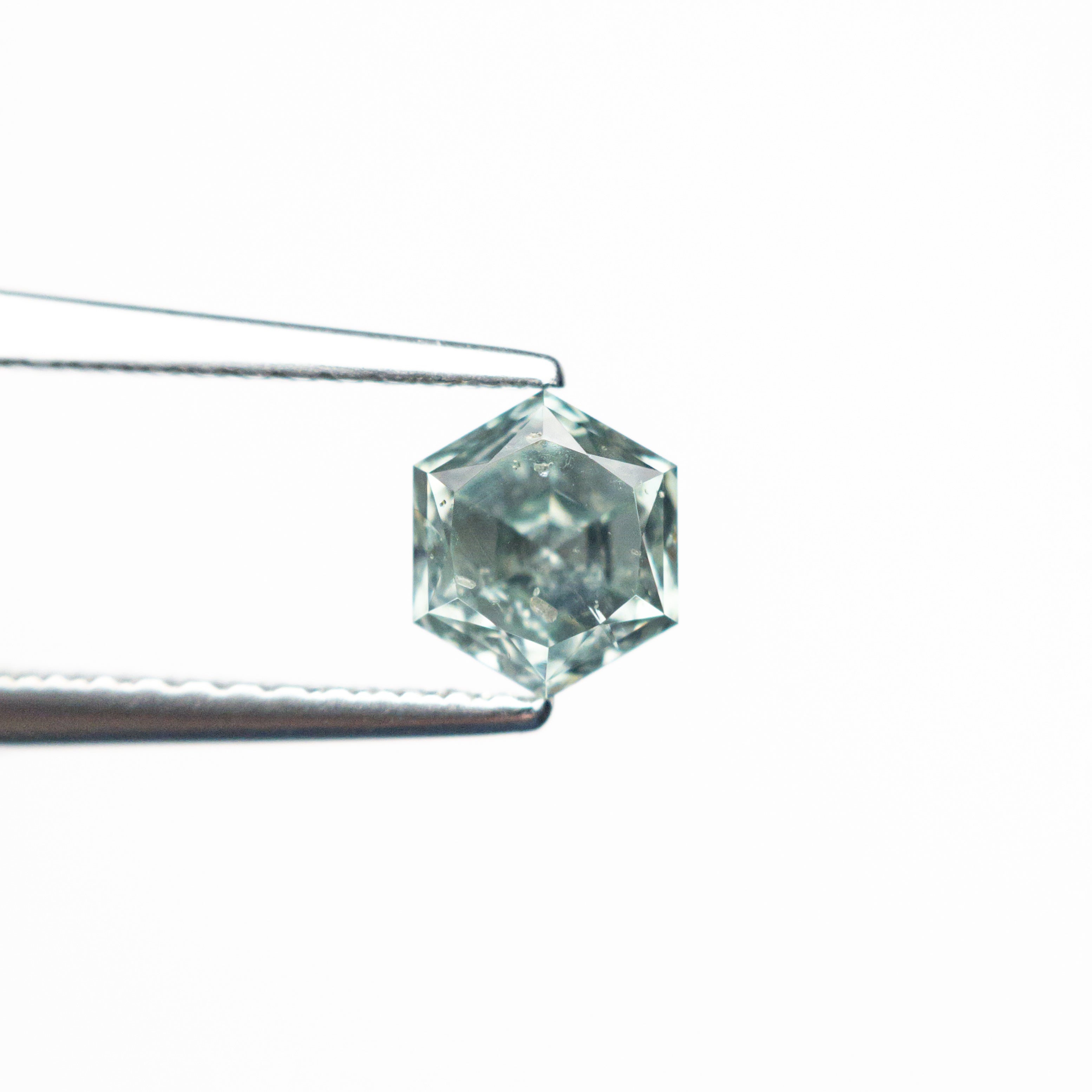 0.90ct 5.64x4.82x4.01mm Hexagon Brilliant Sapphire 23671-03