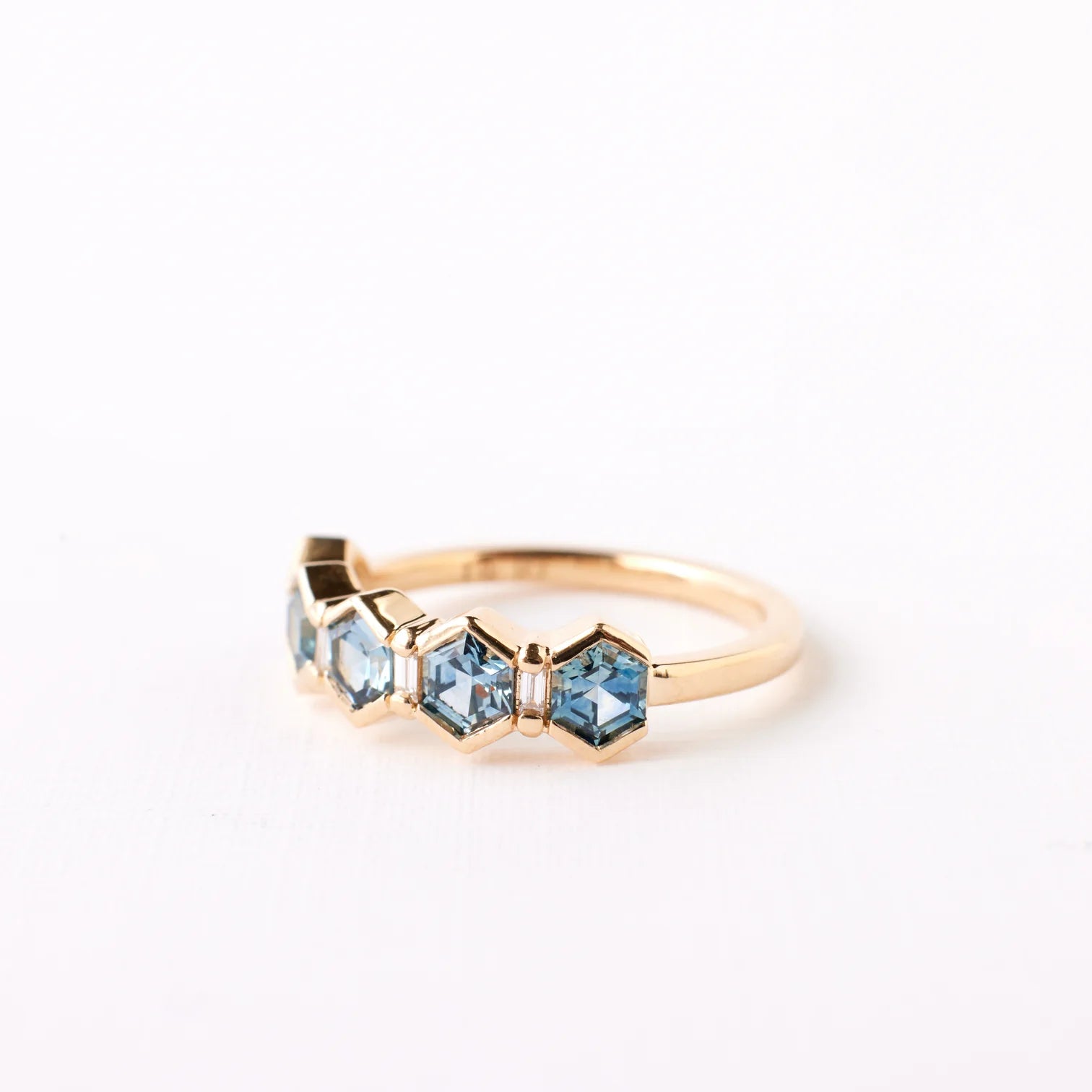 Arden Ring - Teal Sapphire — Commitment, Curated