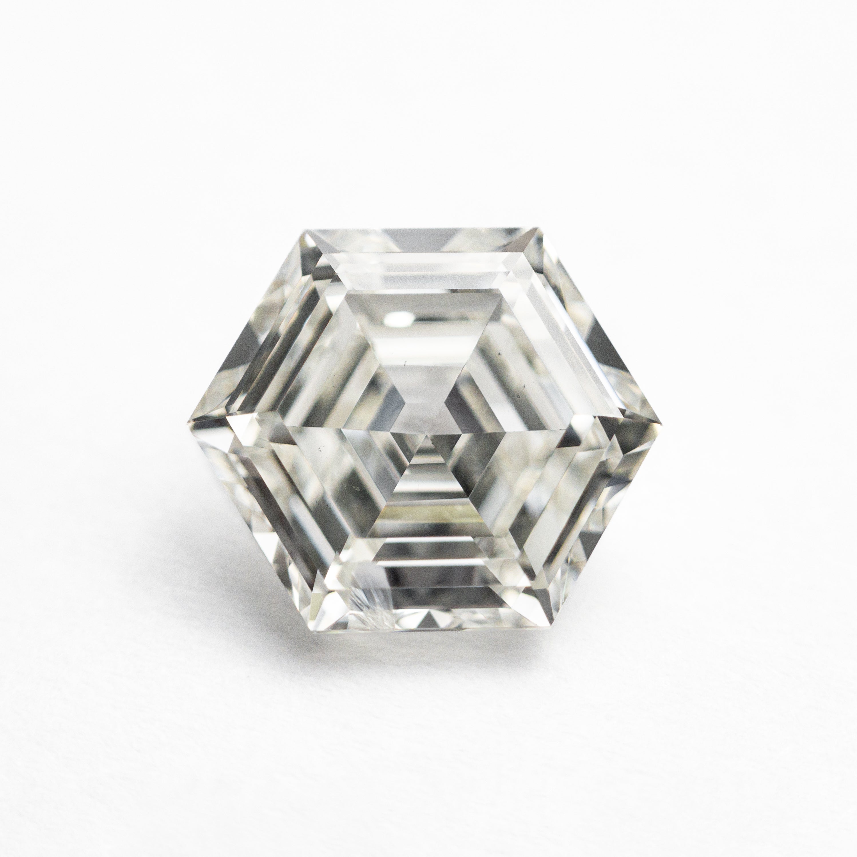 2.05ct 9.11x9.03x4.05mm GIA I1 J Hexagon Step Cut 24276-01