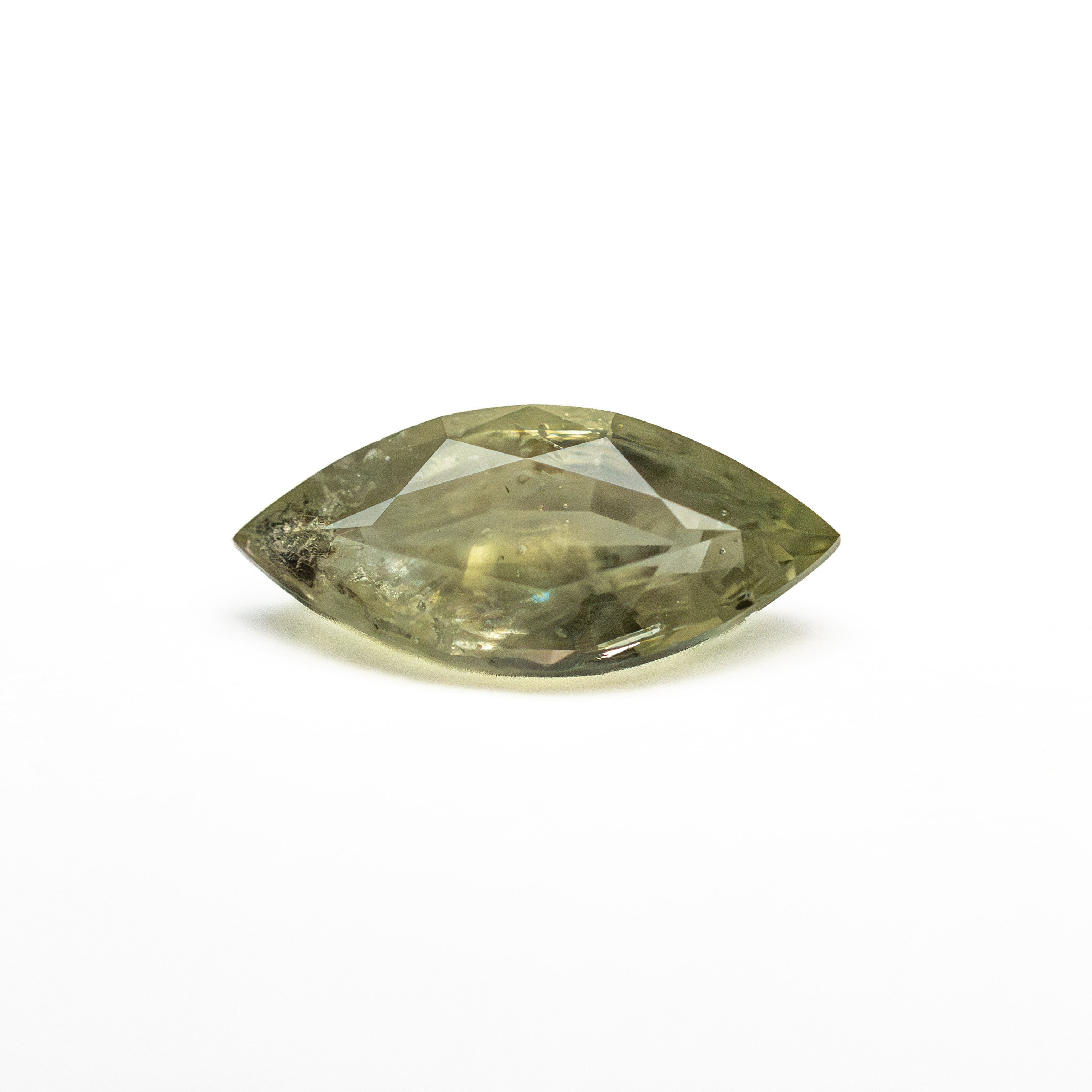 0.76ct 9.00x4.09x2.76mm Marquise Brilliant Sapphire 26131-12