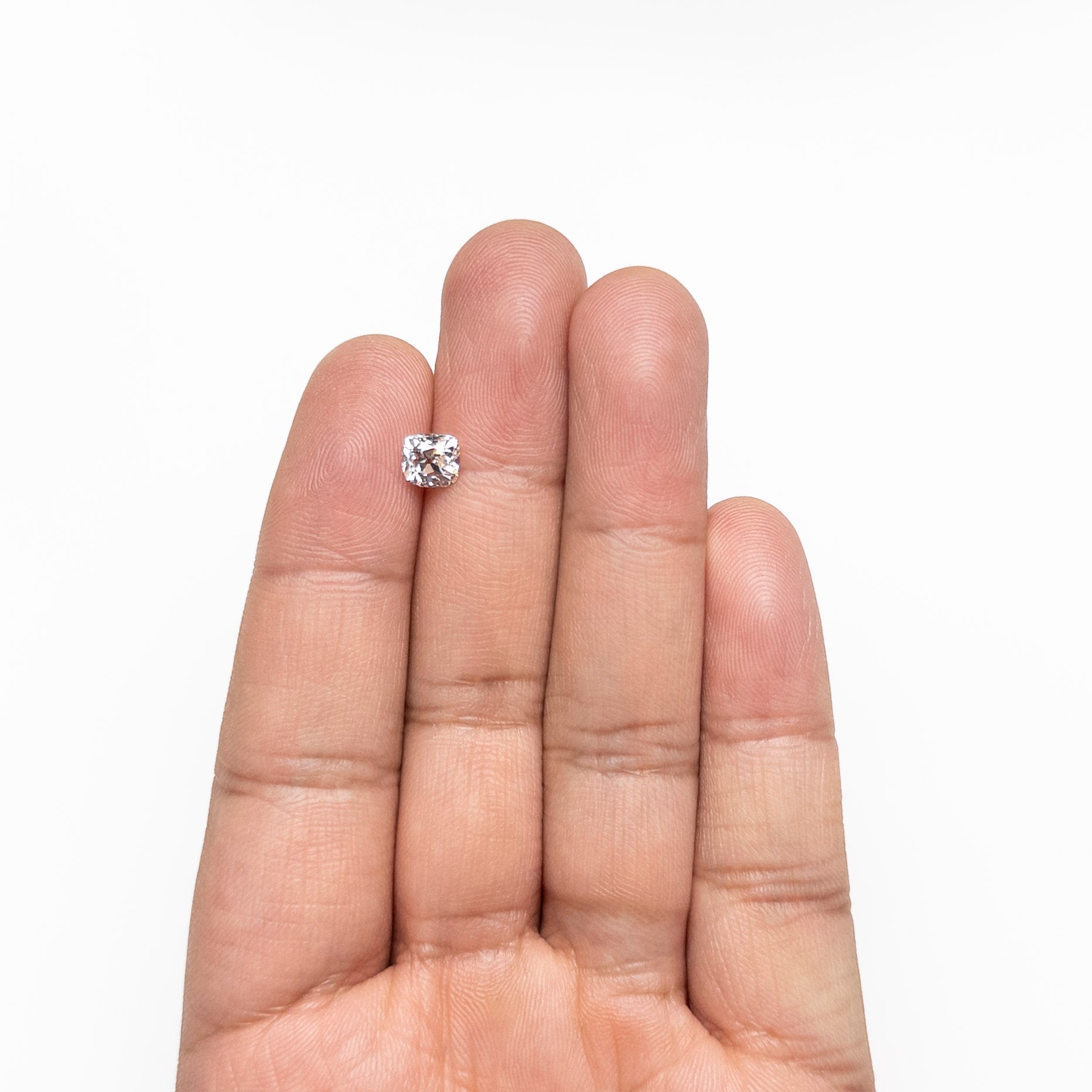 1.04ct 6.04x5.53x4.14mm Modern Antique Old Mine Cut 27130-10