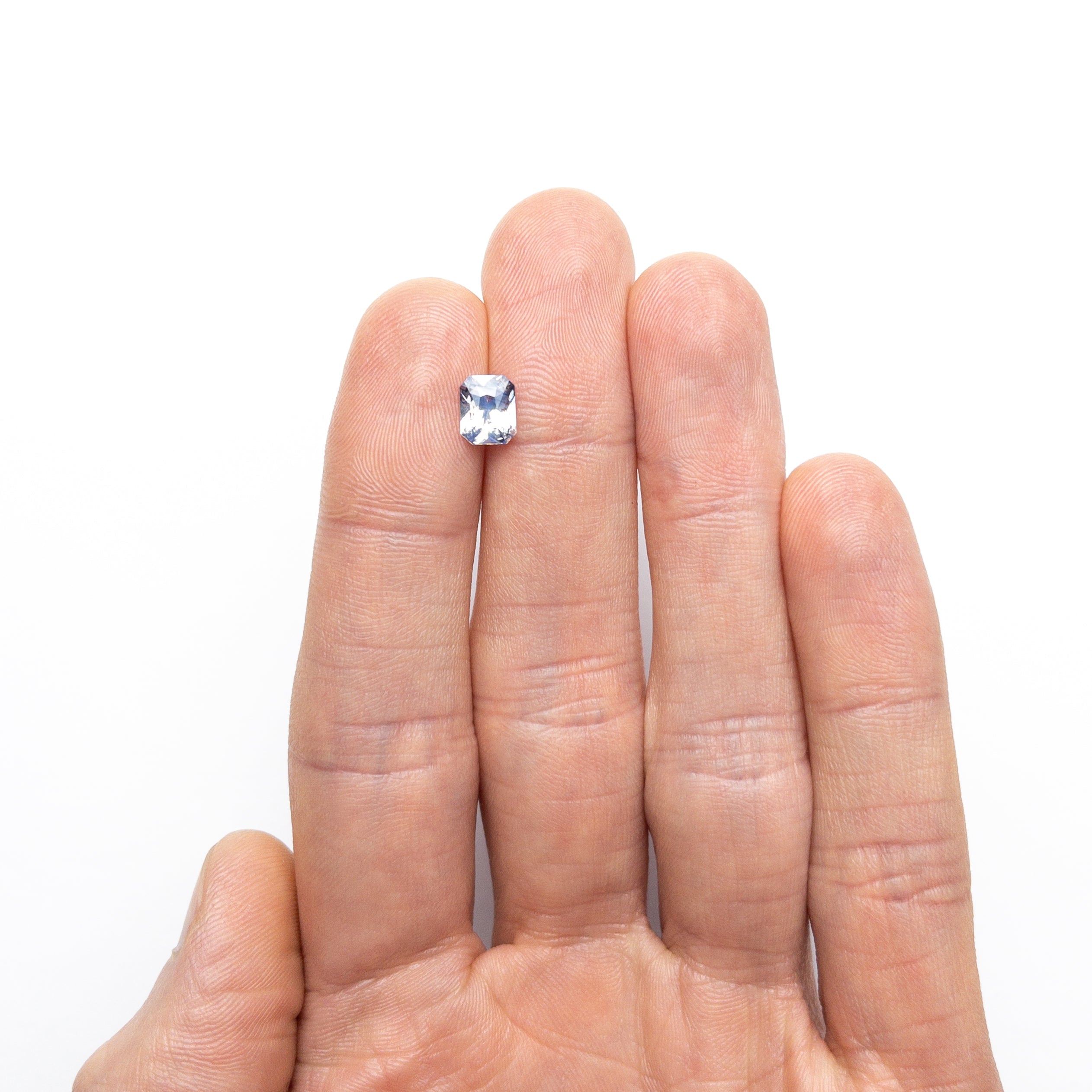 1.16ct 7.03x5.69x3.32mm Cut Corner Rectangle Brilliant Sapphire 27175-01