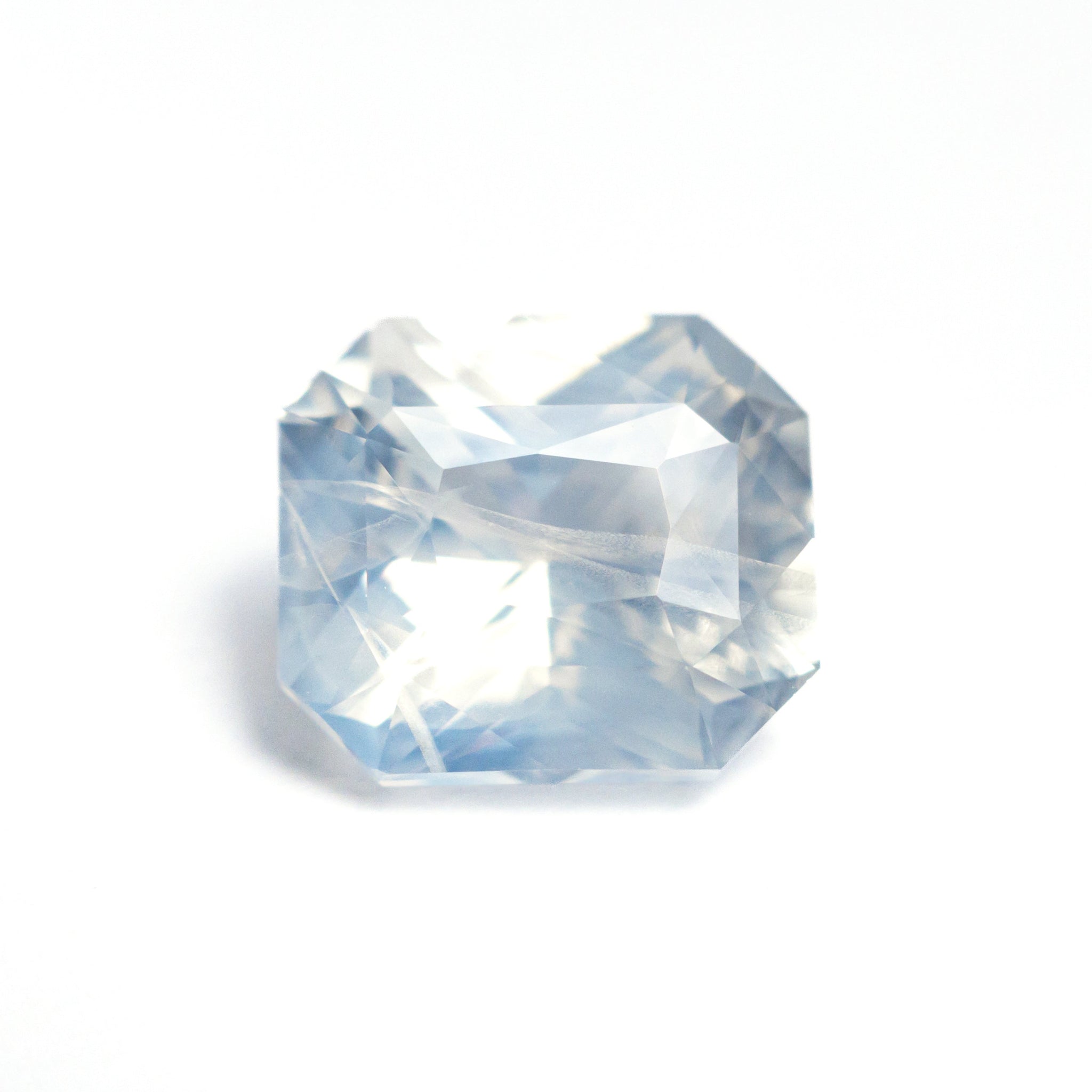 4.08ct 9.26x8.22x5.71mm Cut Corner Rectangle Step Cut Sapphire 27214-0