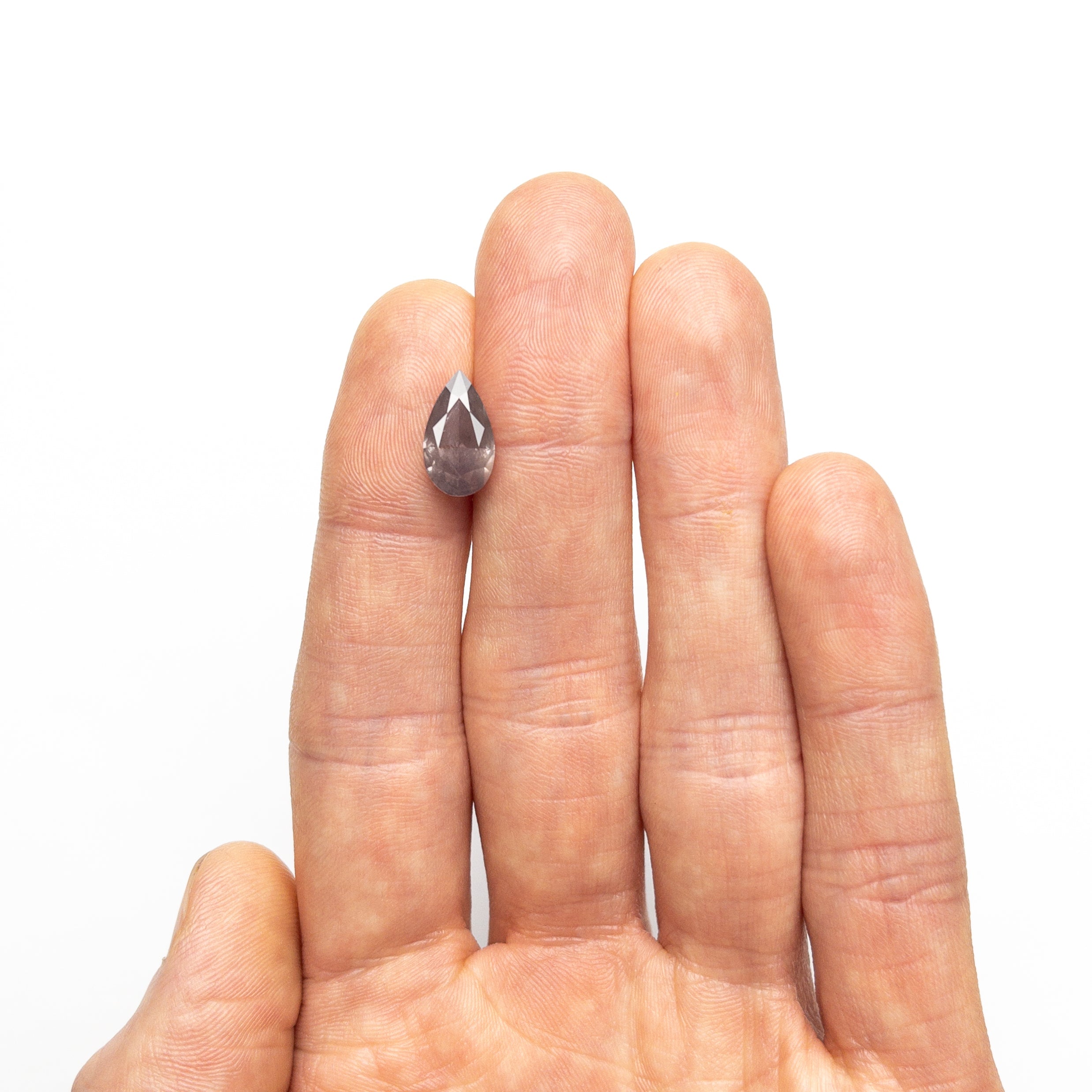 3.31ct 12.81x7.29x4.96mm GIA Fancy Brown-Pink Pear Brilliant 27233-01