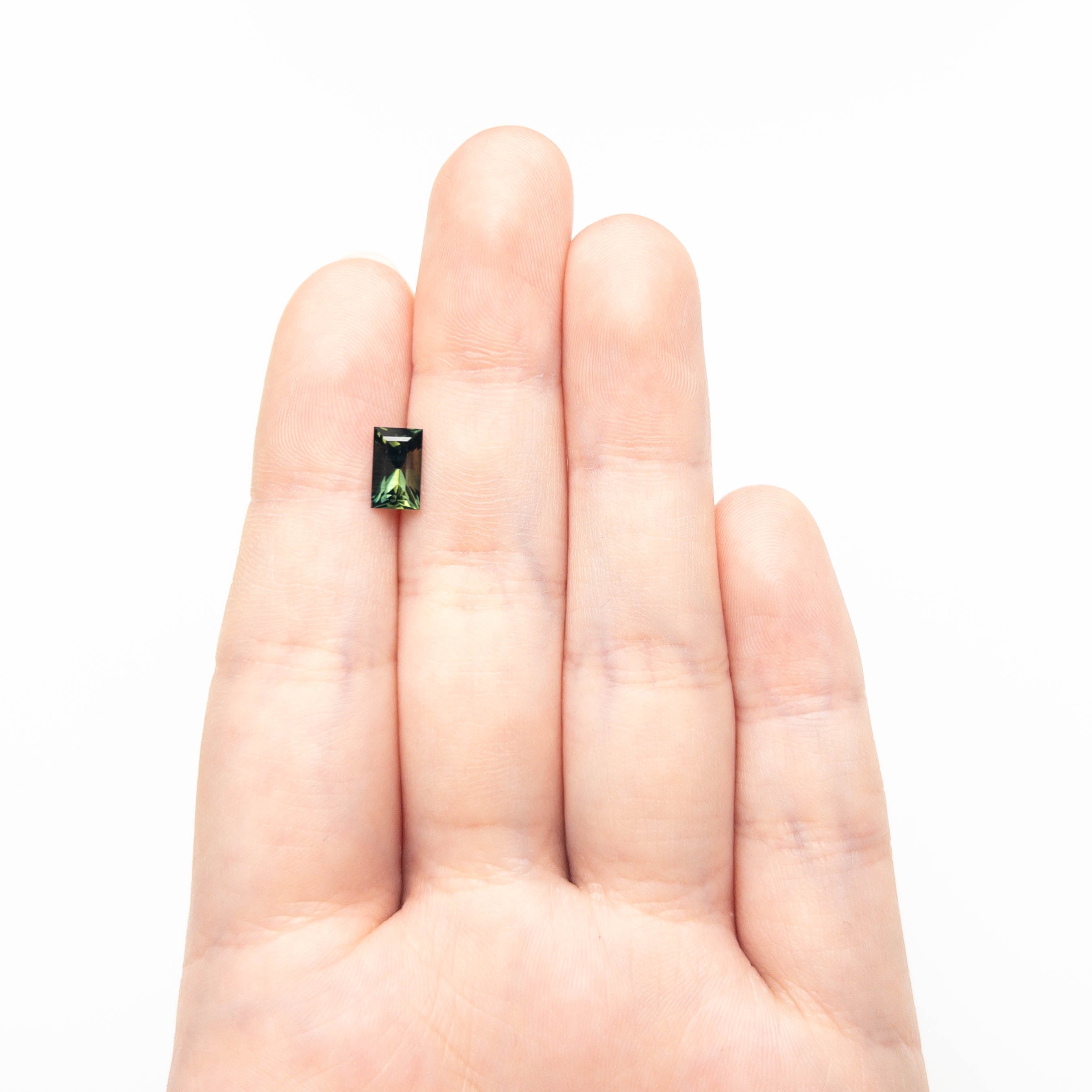 1.54ct 8.20x4.90x4.06mm Rectangle Step Cut Sapphire 27323-01