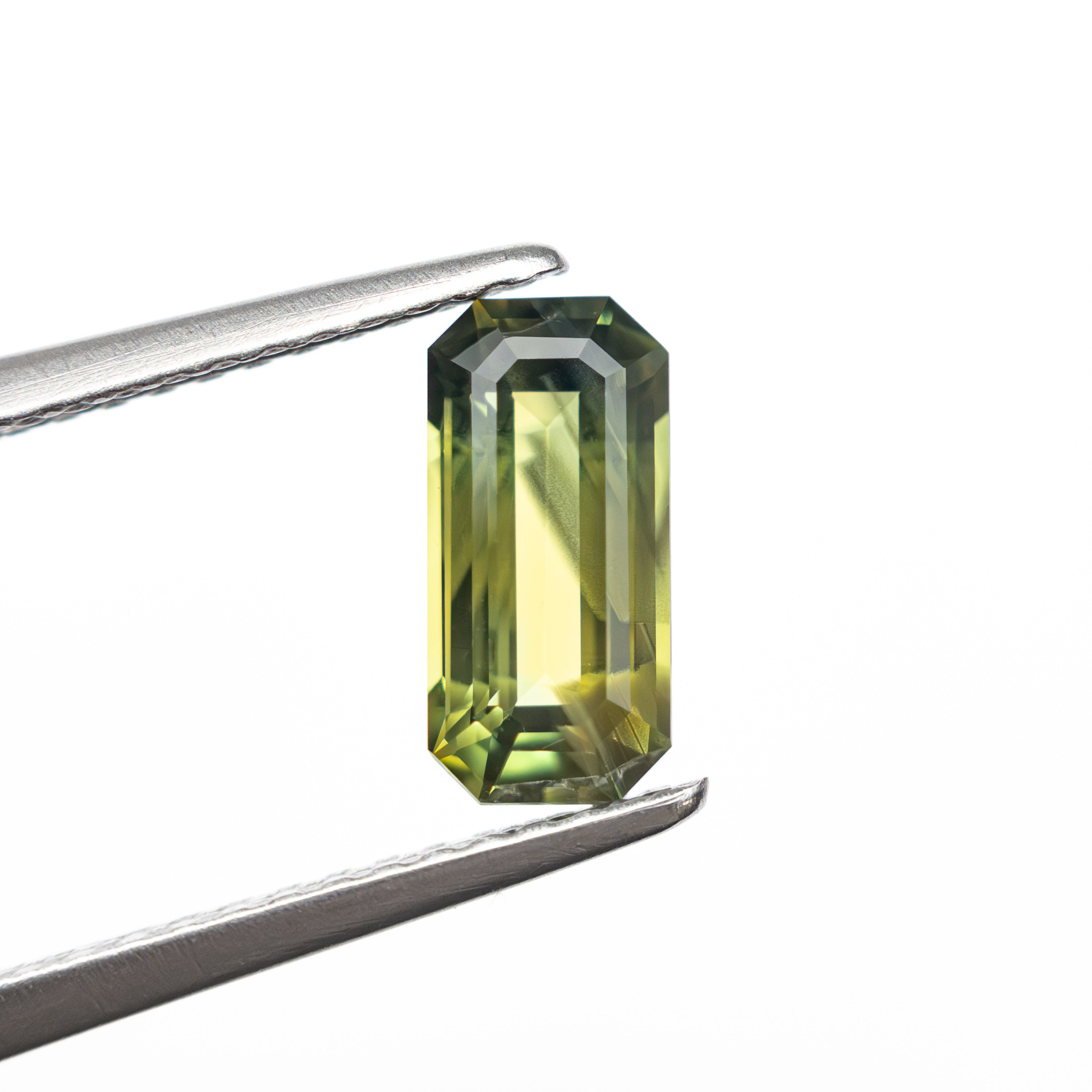 1.20ct 8.69x4.15x3.05mm Cut Corner Rectangle Step Cut Sapphire 27353-01