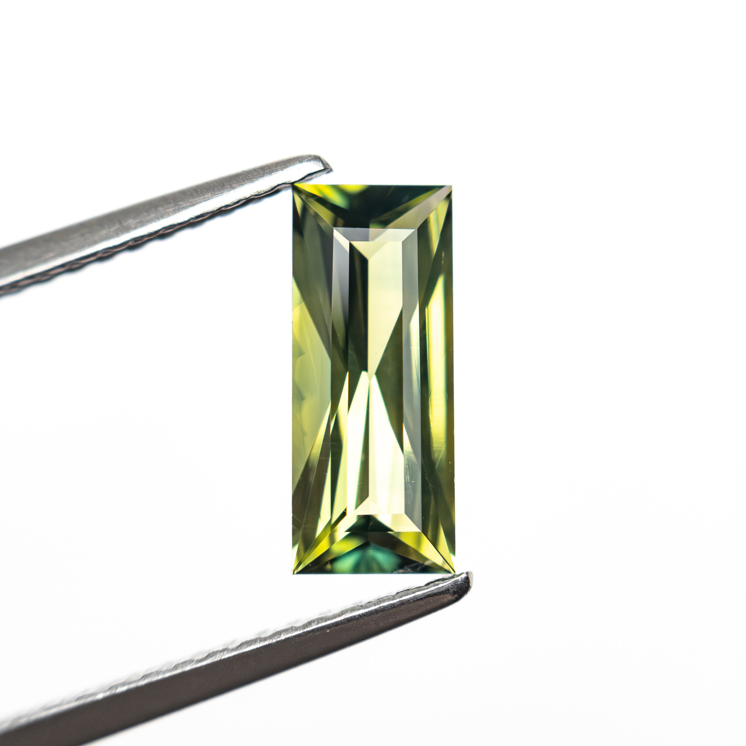 1.11ct 9.73x4.06x2.78mm Rectangle Step Cut Sapphire 27360-01