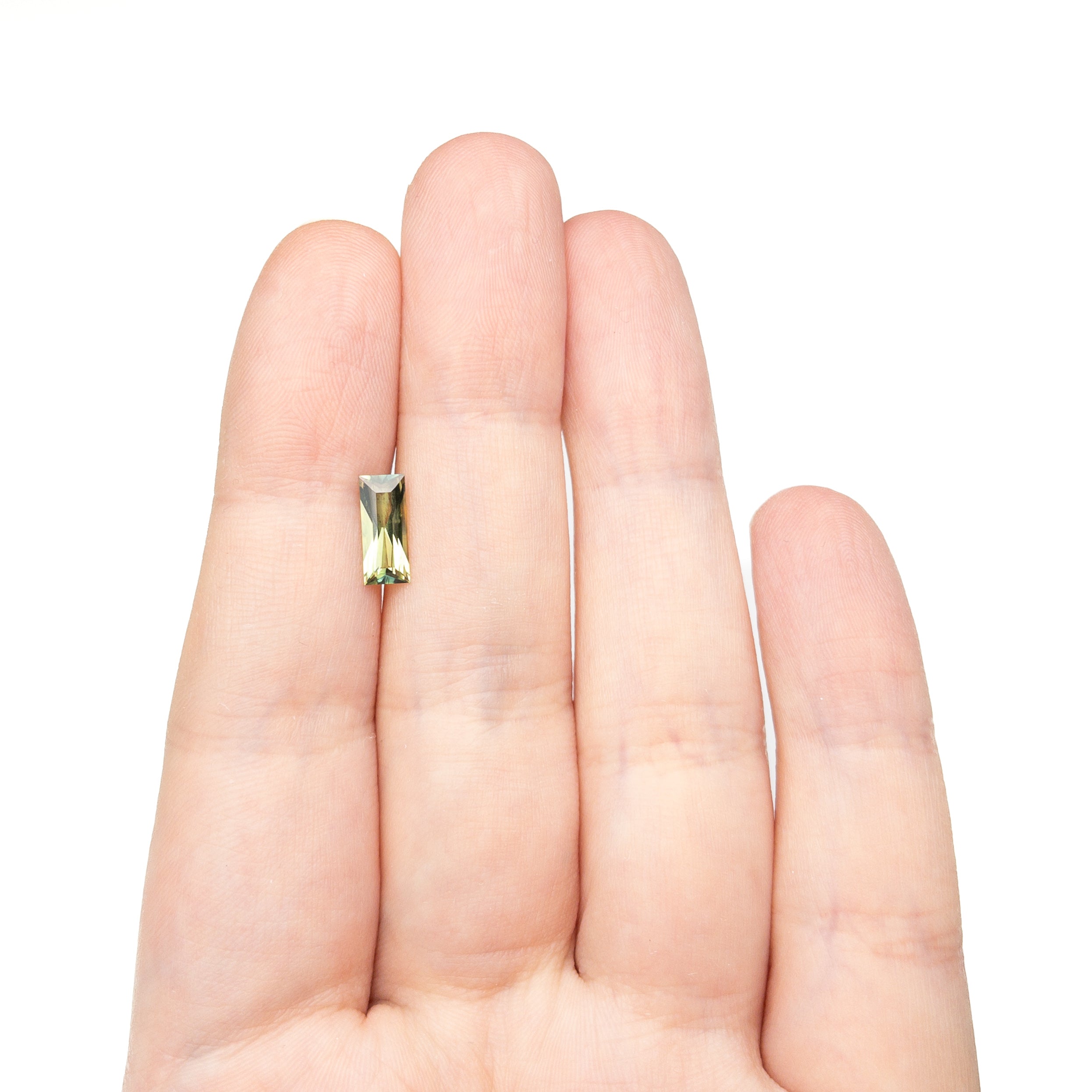 1.11ct 9.73x4.06x2.78mm Rectangle Step Cut Sapphire 27360-01