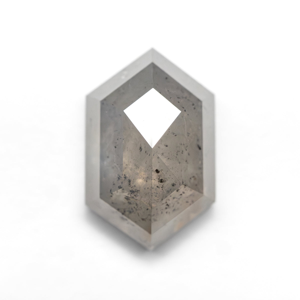 3.79ct 11.69x7.54x4.75mm Hexagon Rosecut 27536-08