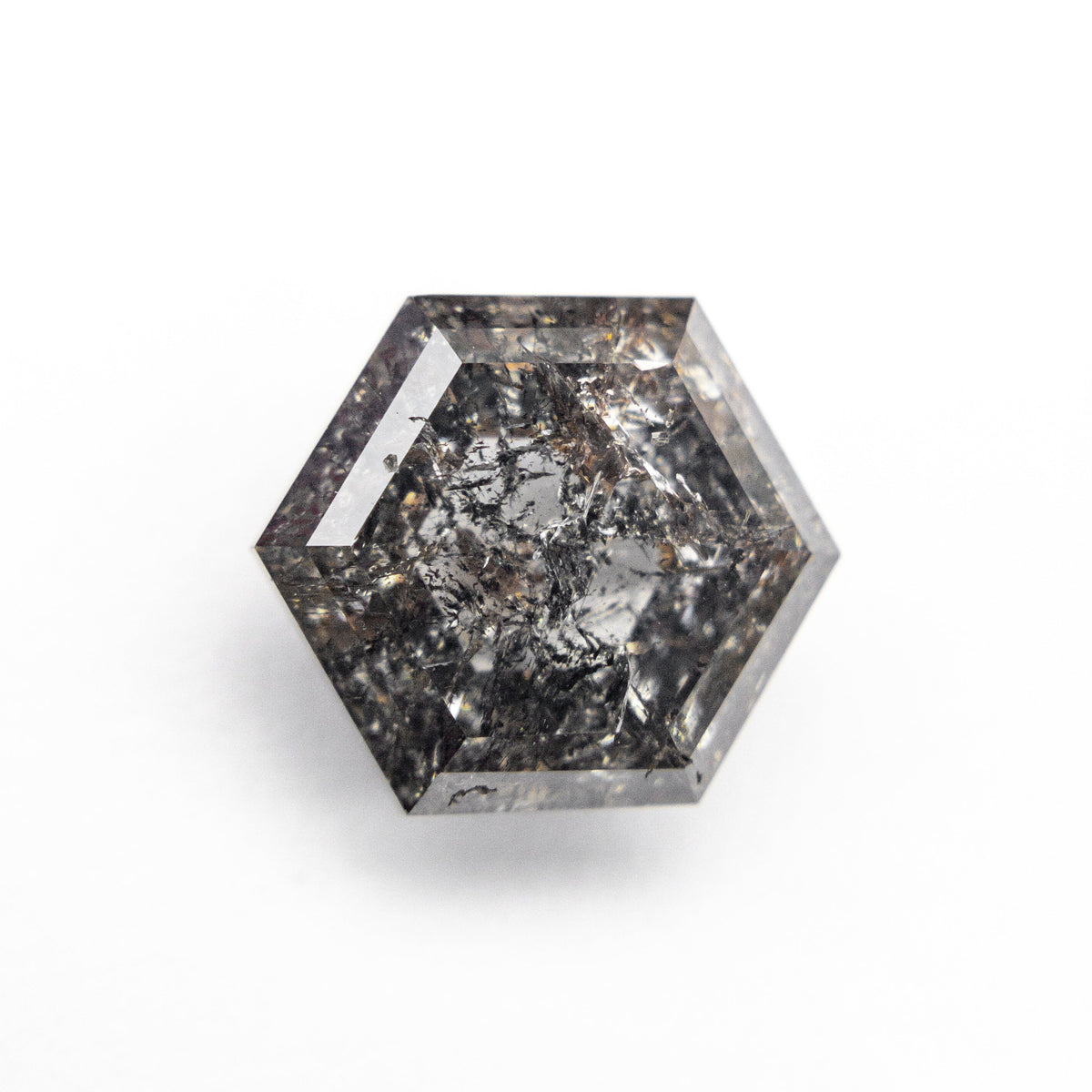 3.25ct 9.54x8.38x4.54mm Hexagon Rosecut 27550-02