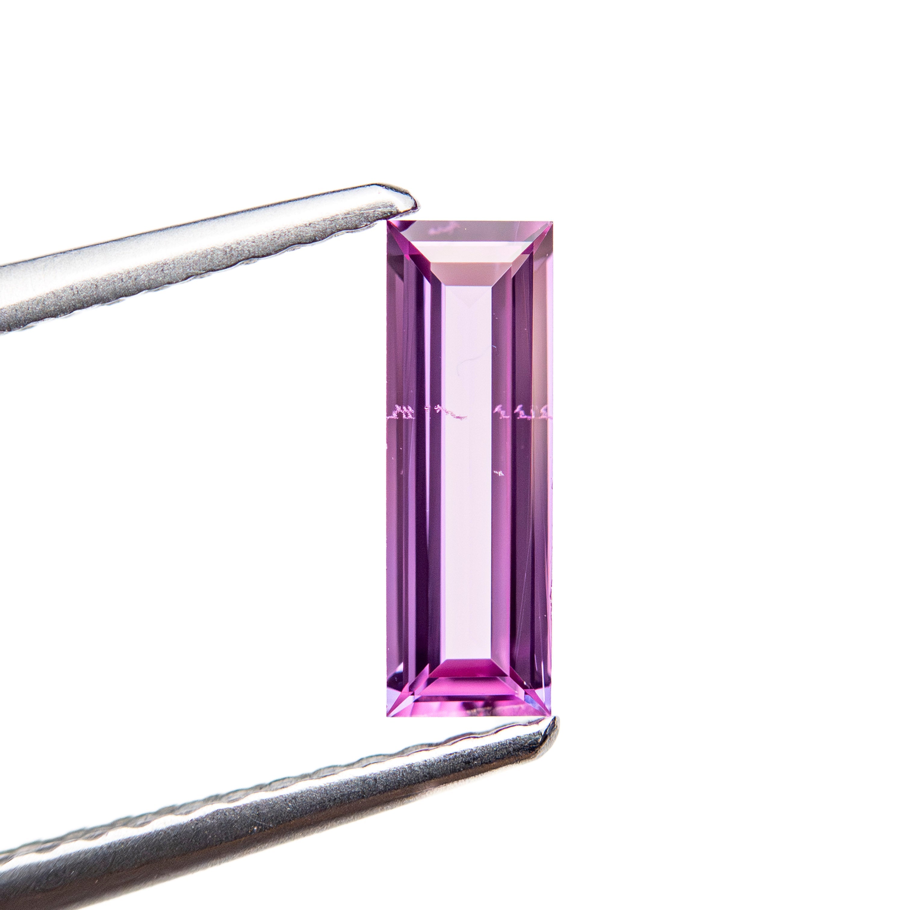 0.56ct 9.04x3.04x1.68mm Baguette Step Cut Sapphire 27721-11