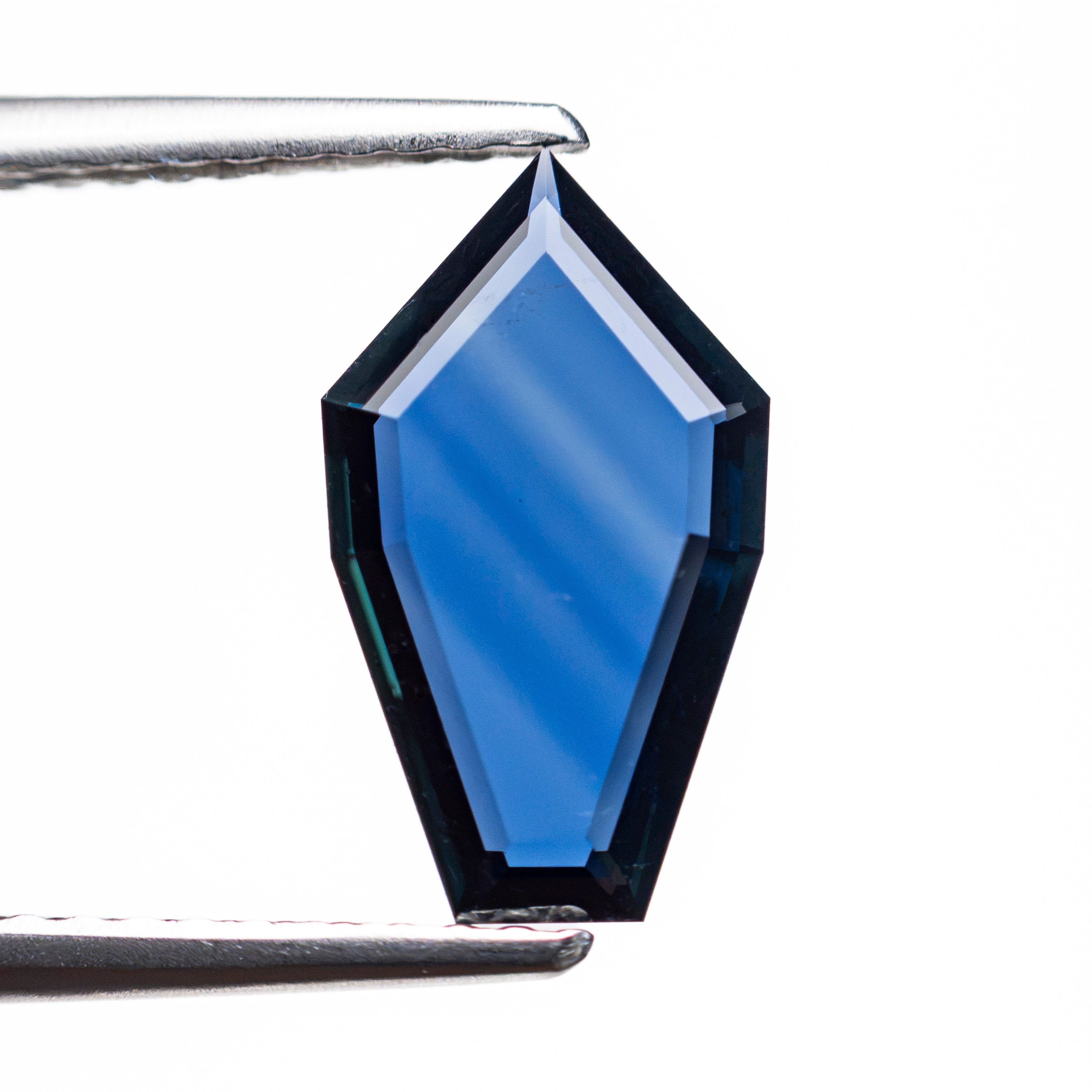 1.34ct 11.76x6.79x1.64mm Shield Portrait Cut Sapphire 27730-06