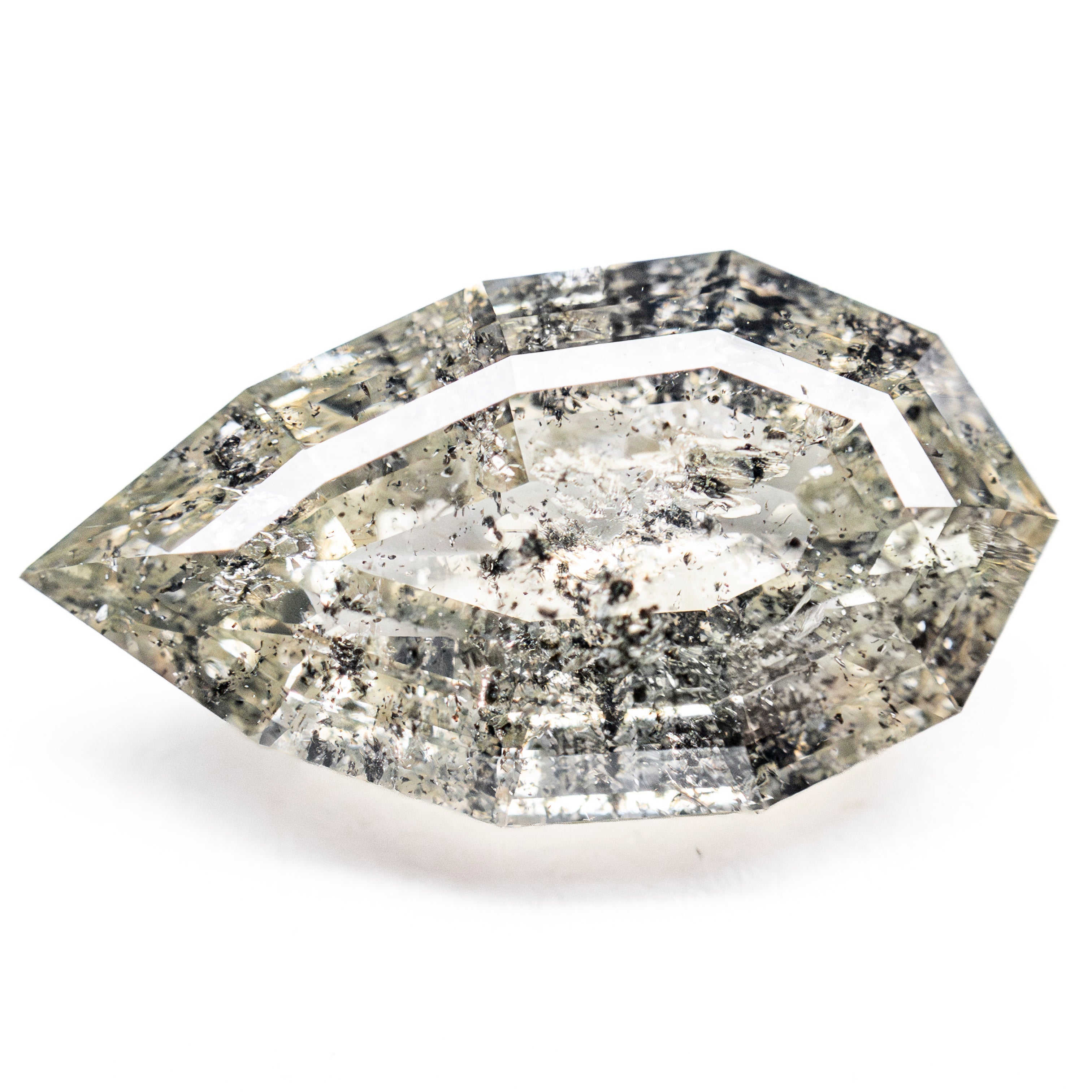 4.51ct 15.61x8.55x4.64mm Geo Pear Step Cut 27910-01