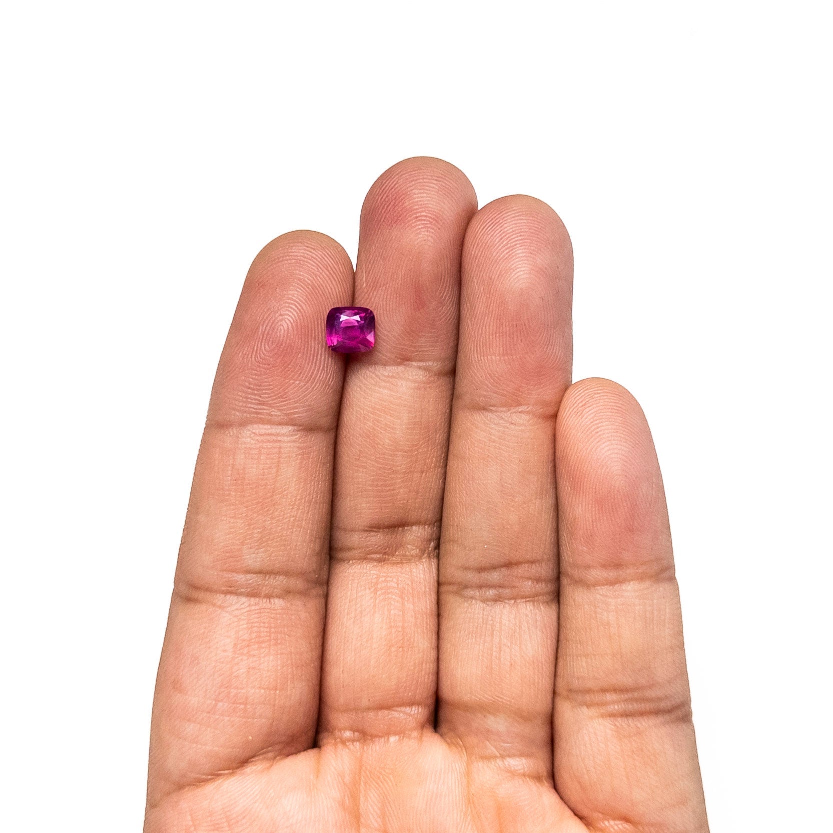 1.27ct 5.84x6.29x3.81mm Cushion Brilliant Sapphire 27957-19