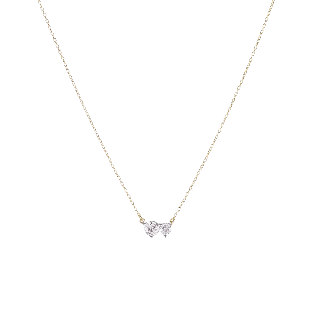 2 Diamond Amigos Necklace