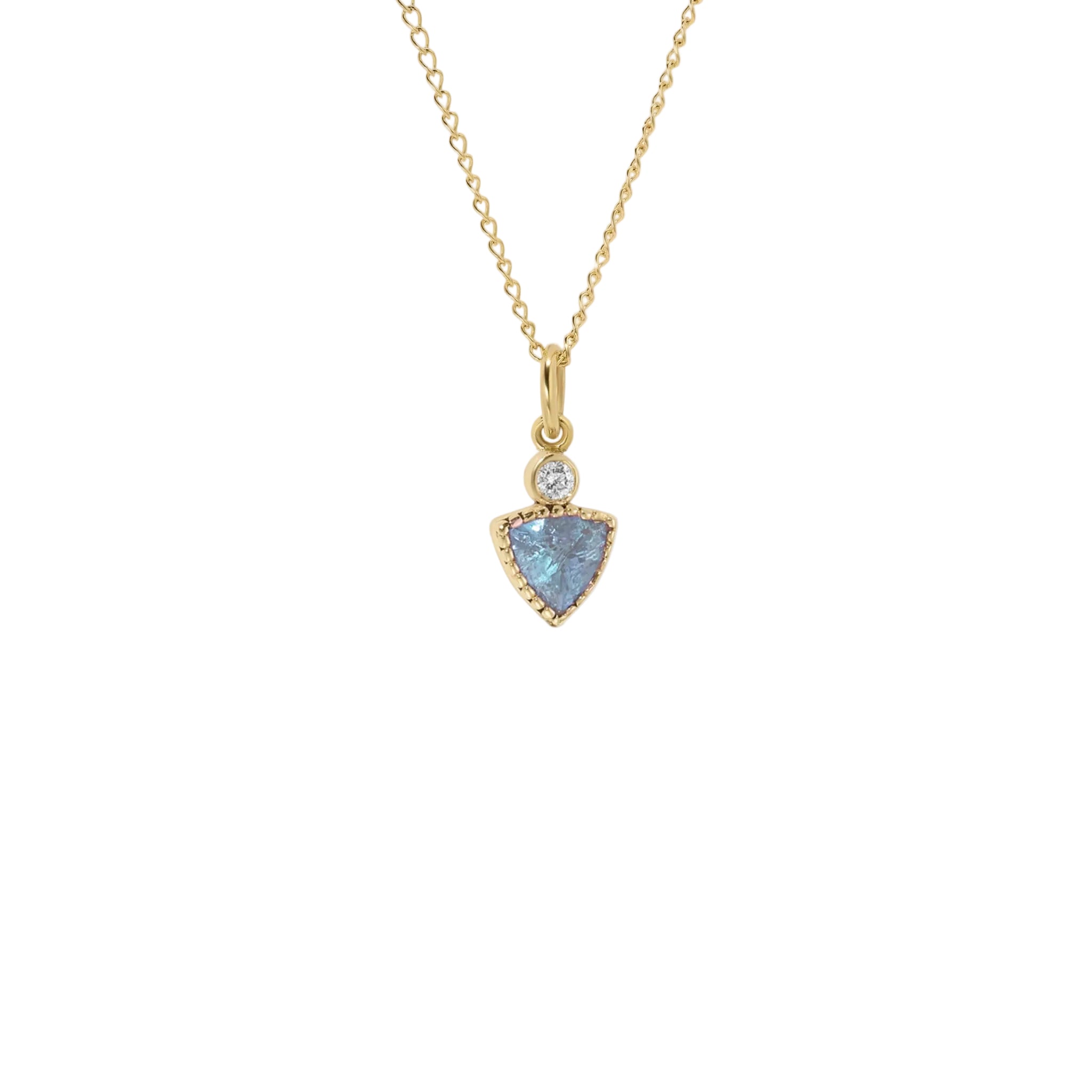 Tatiana Trillion Aquamarine Pendant Necklace