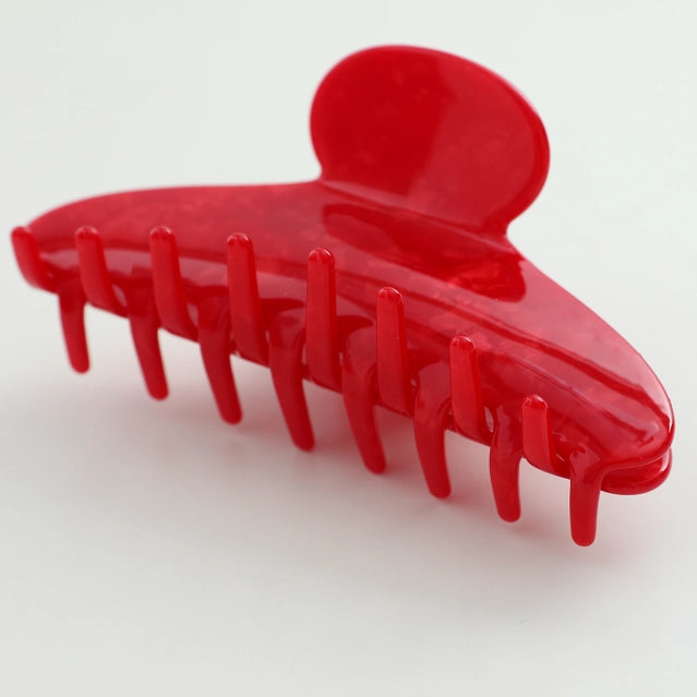 Adrienne Large Claw Clip - Cherry Red