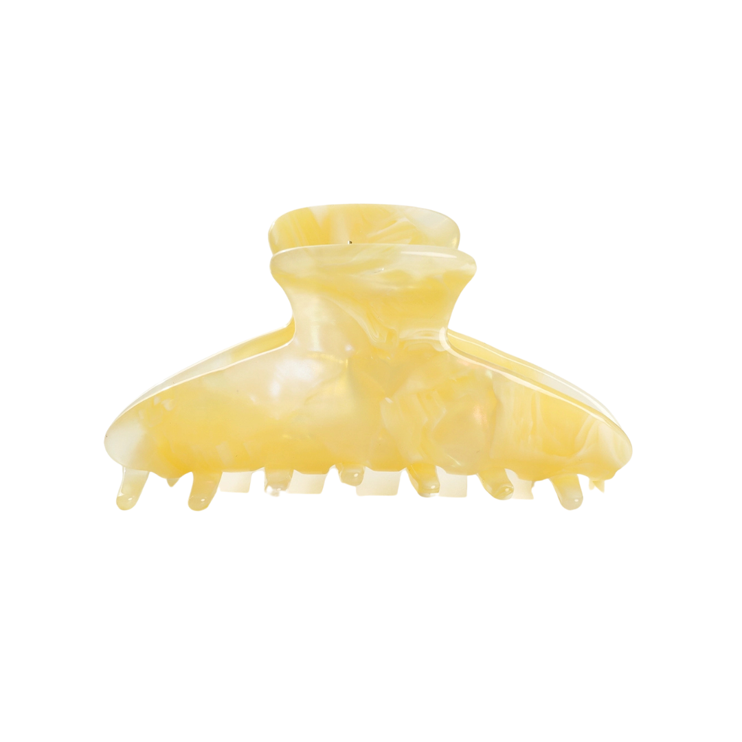 Adrienne Medium Claw Clip - Limoncello