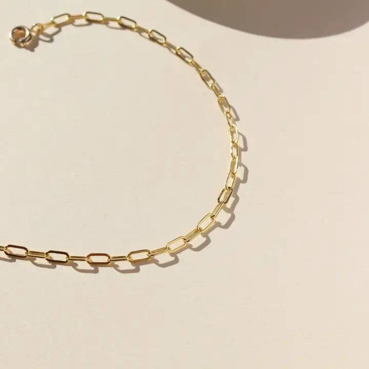 Narrow Link Bracelet