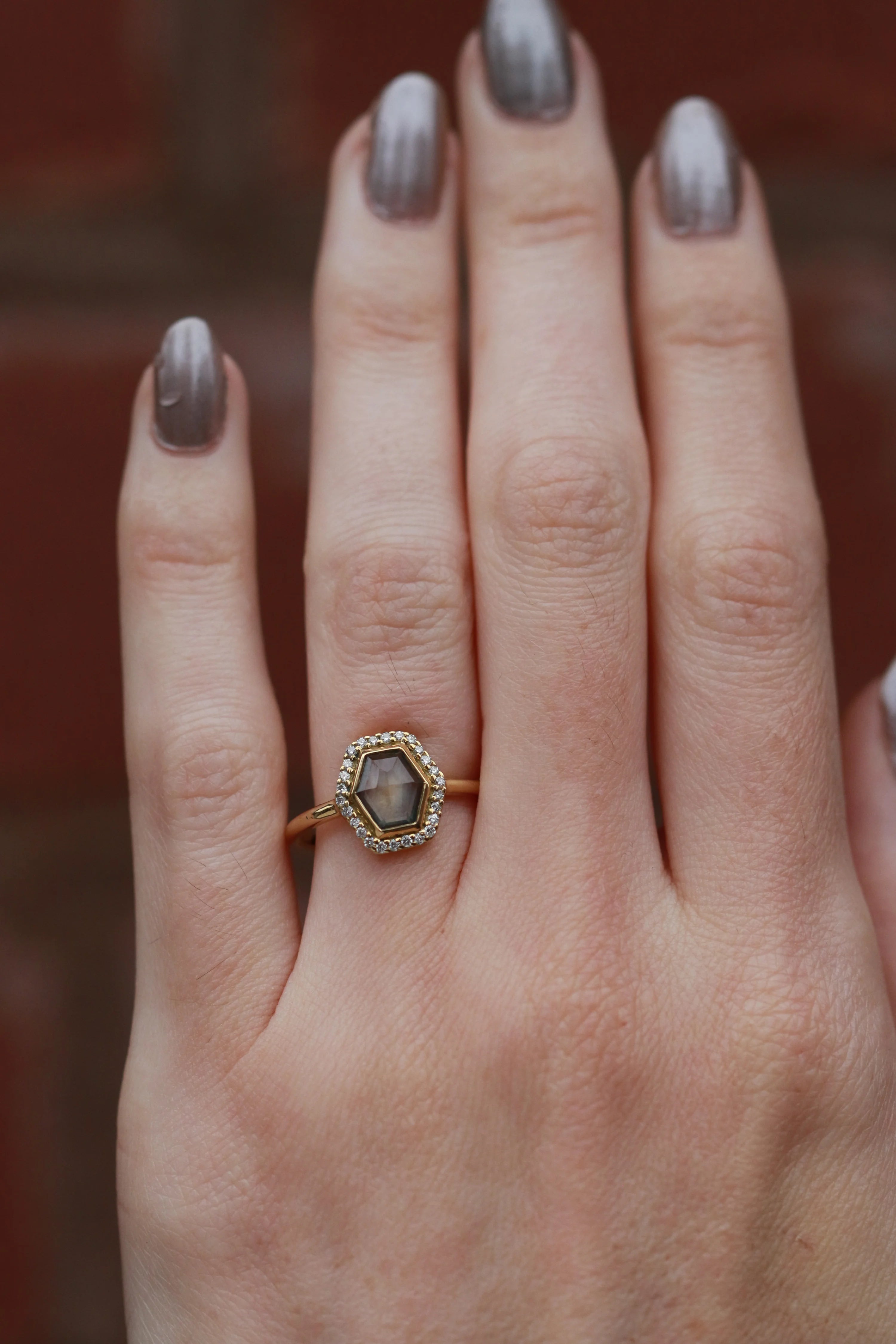 Montana Sapphire Portal Ring — Commitment, Curated