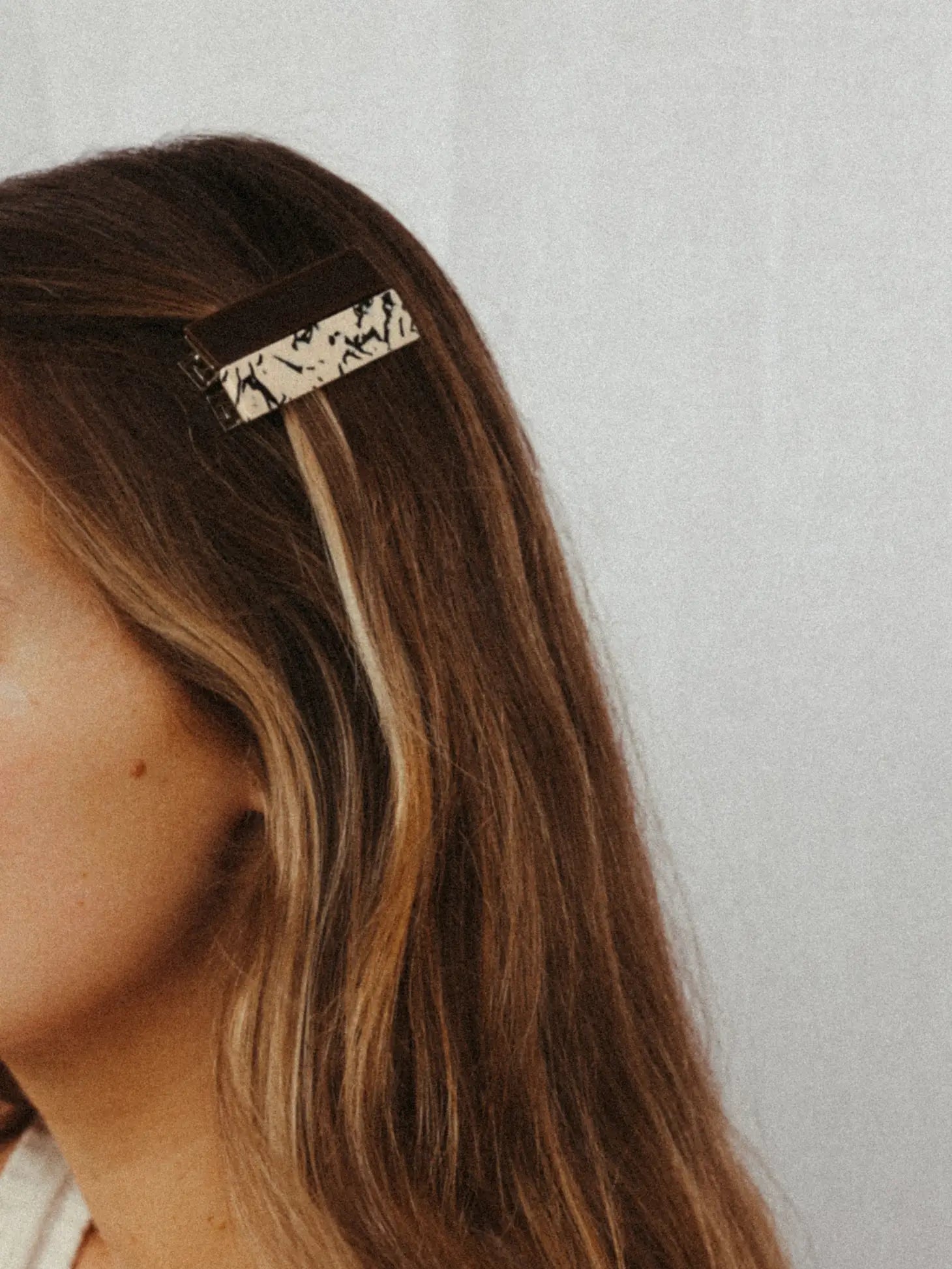 Hair Clips: Flora in Rose