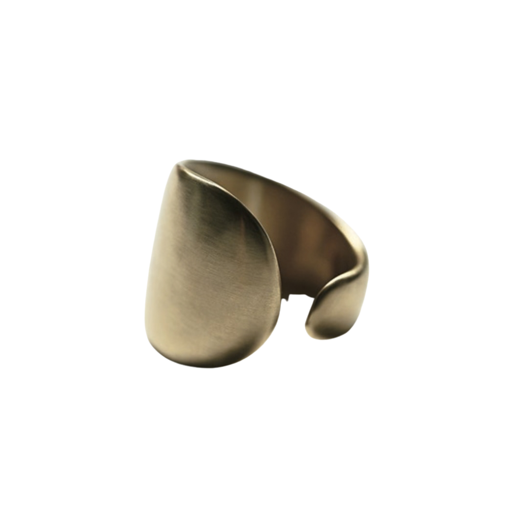 Open Cuff Brass Ring — 8.6.4 Trunk Show