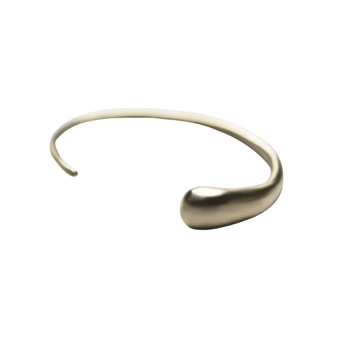 Asymmetrical Brass Cuff — 8.6.4 Trunk Show