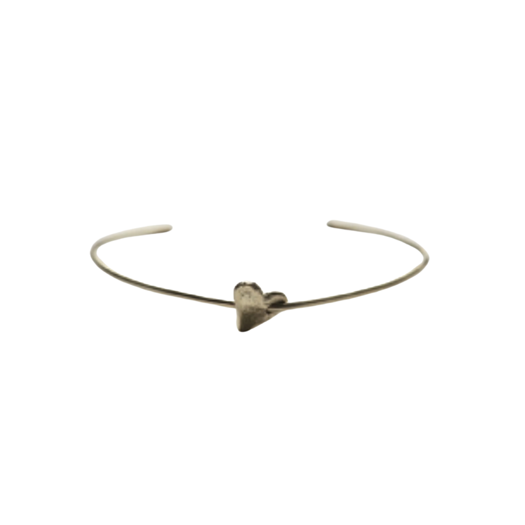 Heart Brass Cuff — 8.6.4 Trunk Show