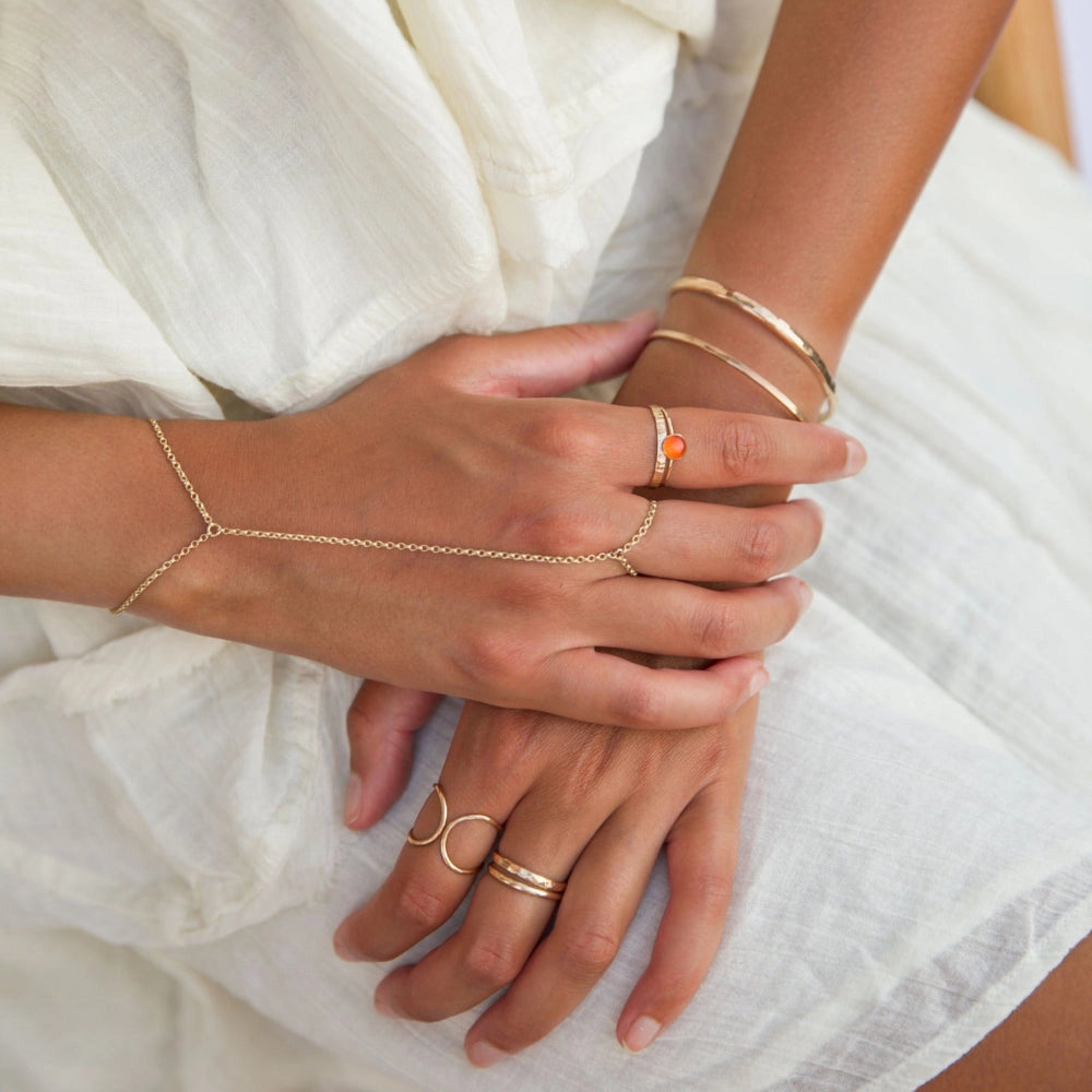 Carnelian Glow Ring