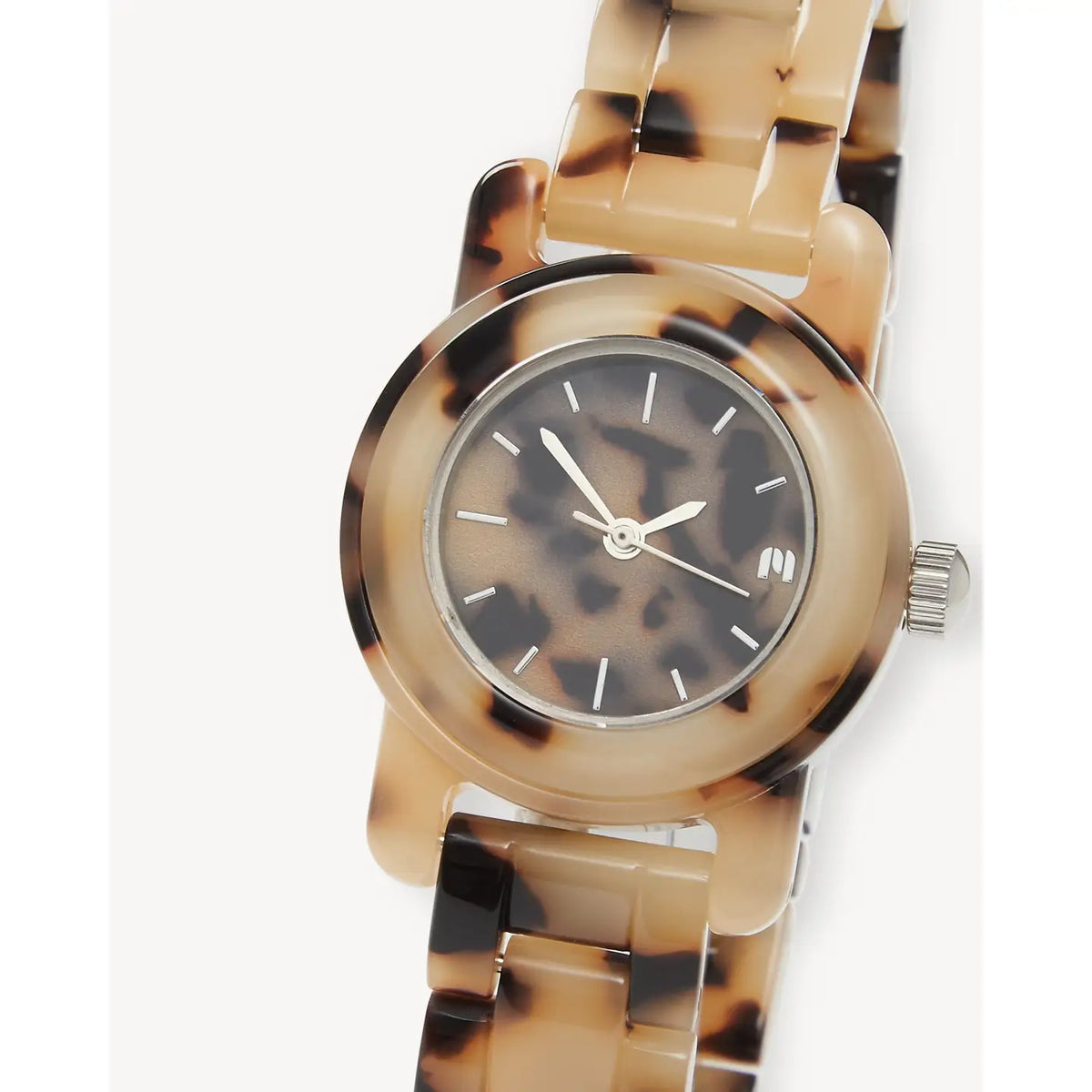 Mini Mono Watch in Blonde Tortoise