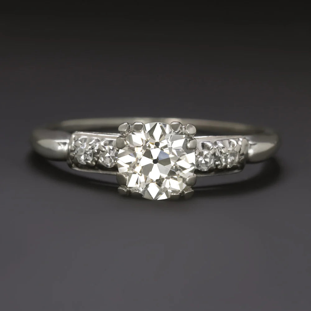 1.15 ct Old European Cut Diamond Ring